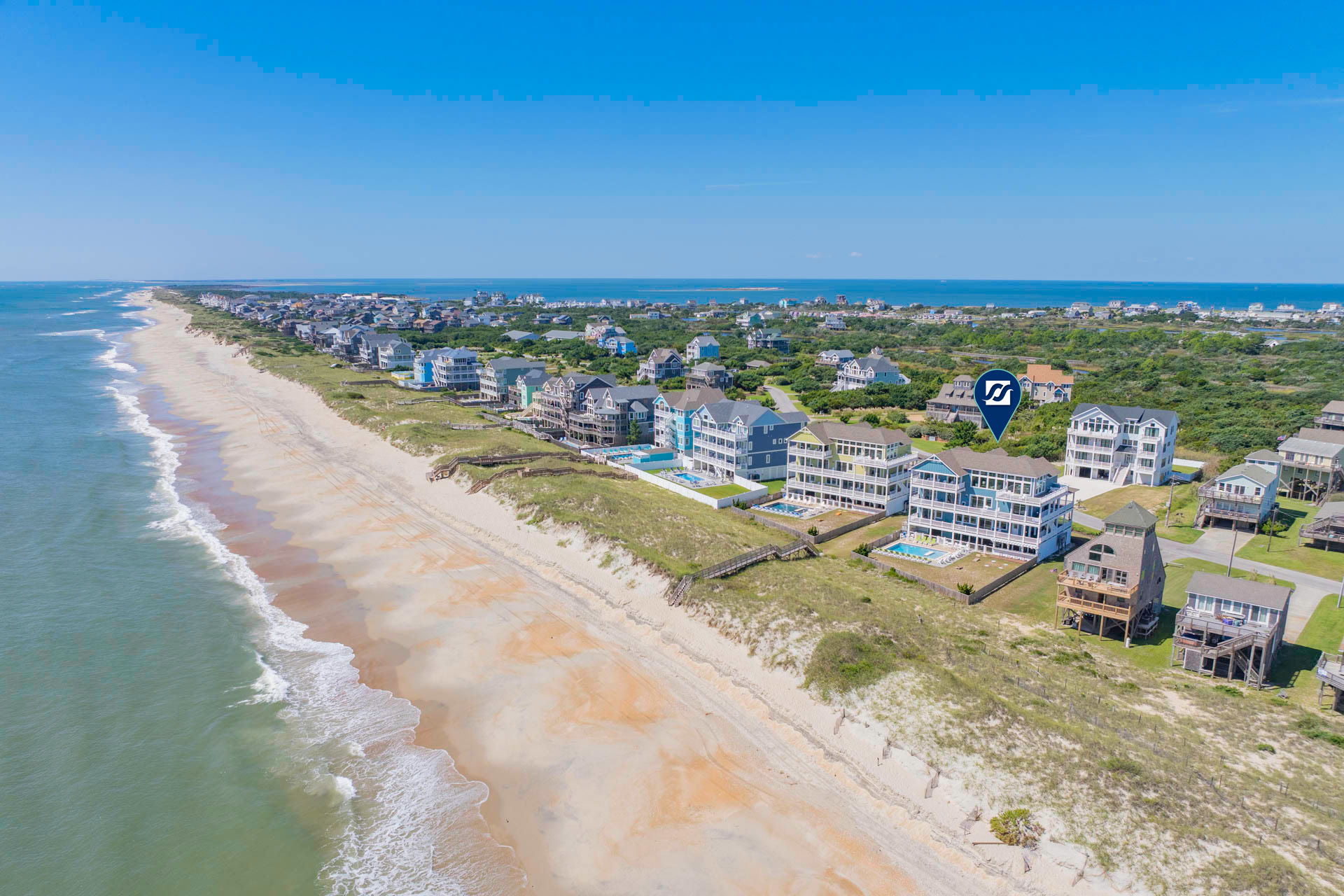 Surf Or Sound Realty 866 Wa Hoo Hatteras Exterior 7 Pin
