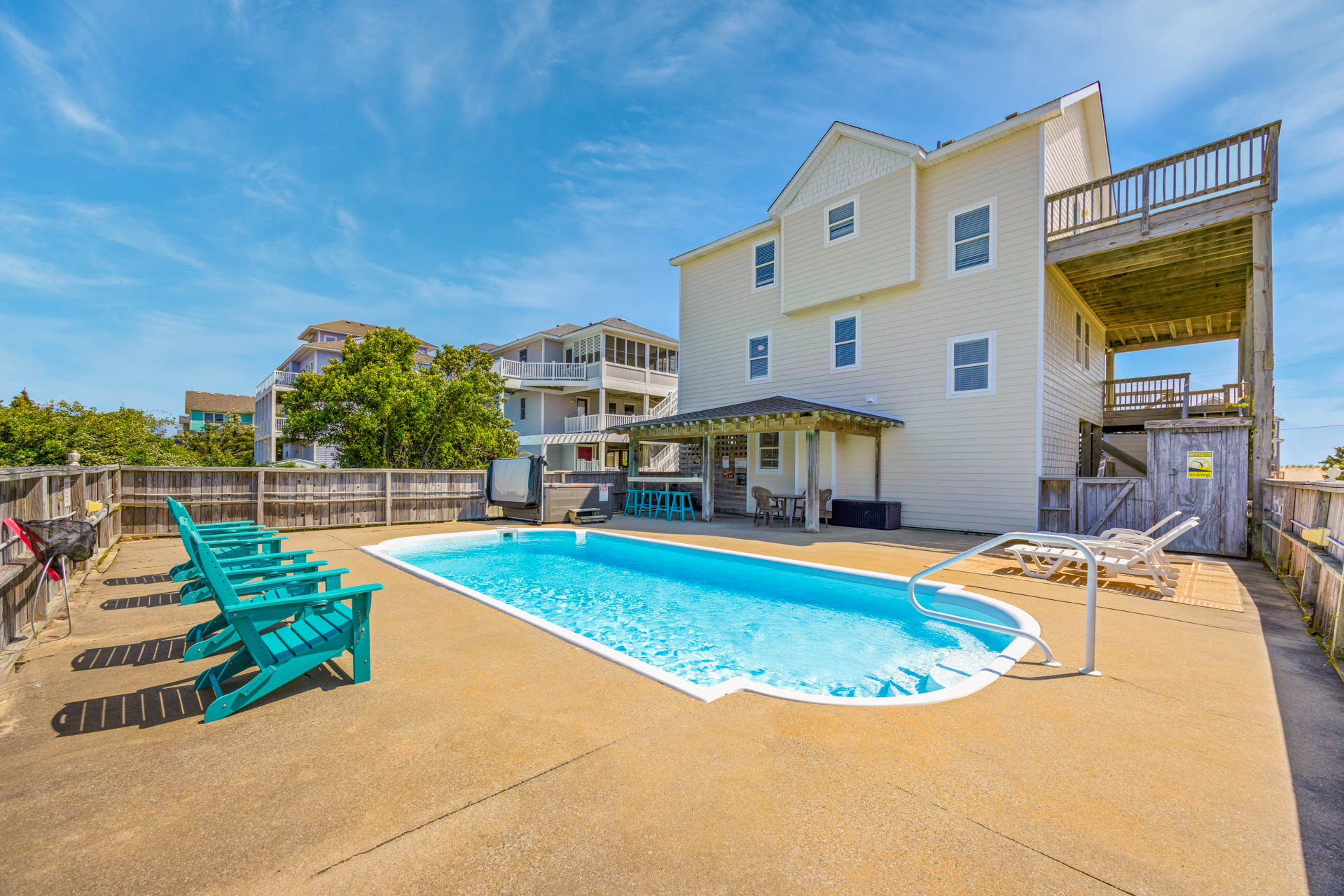 Surf Or Sound Realty 1183 Nautical By Nature Pool Area 1