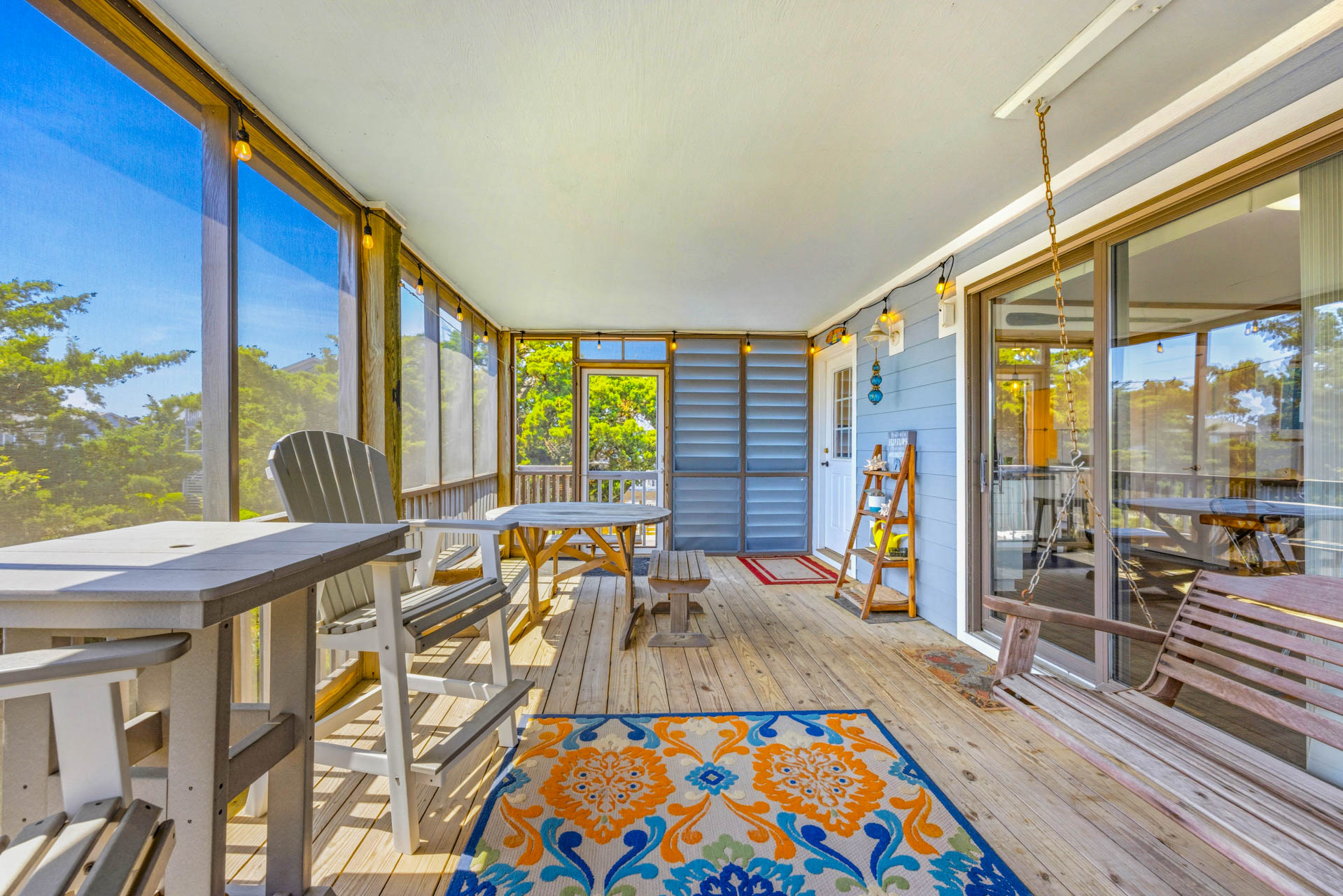Surf Or Sound Realty 1112 Edge Of The World Screened Porch 2