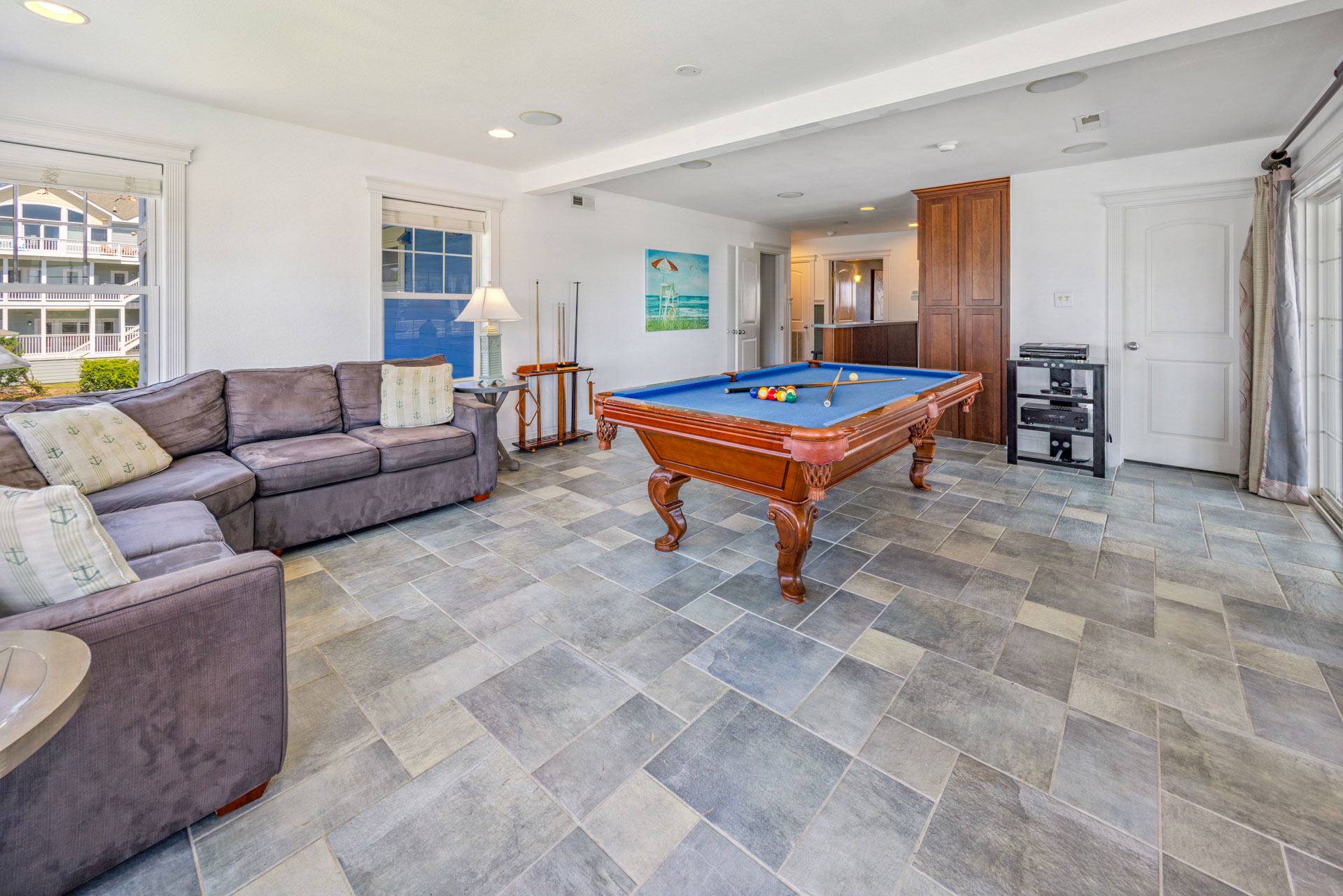 Surf Or Sound Realty 564 High Seas Billiard Room 2