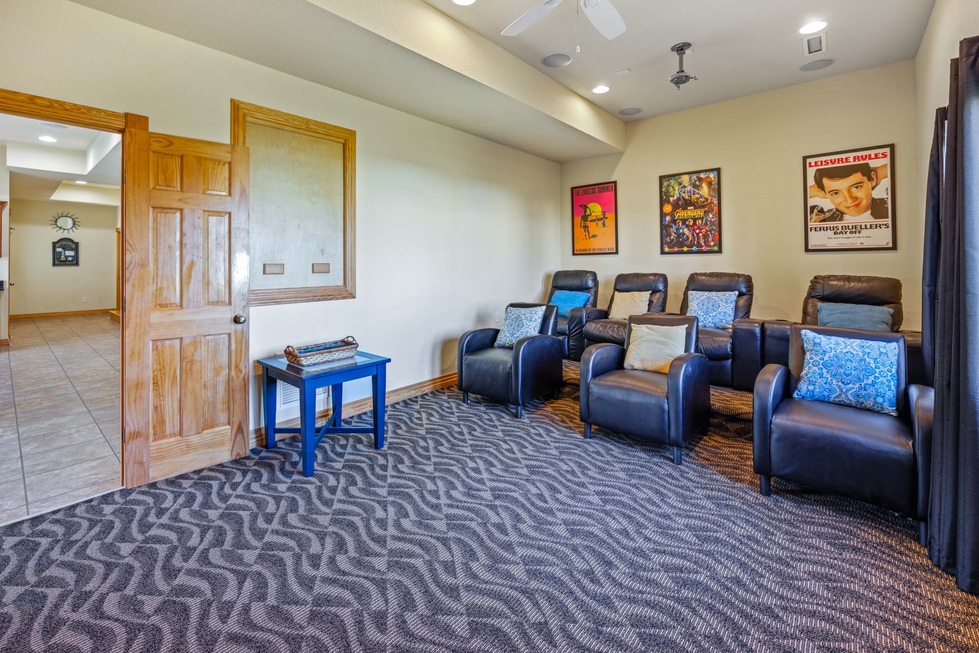 Surf Or Sound Realty 612 Yellowfin Theater Room 2