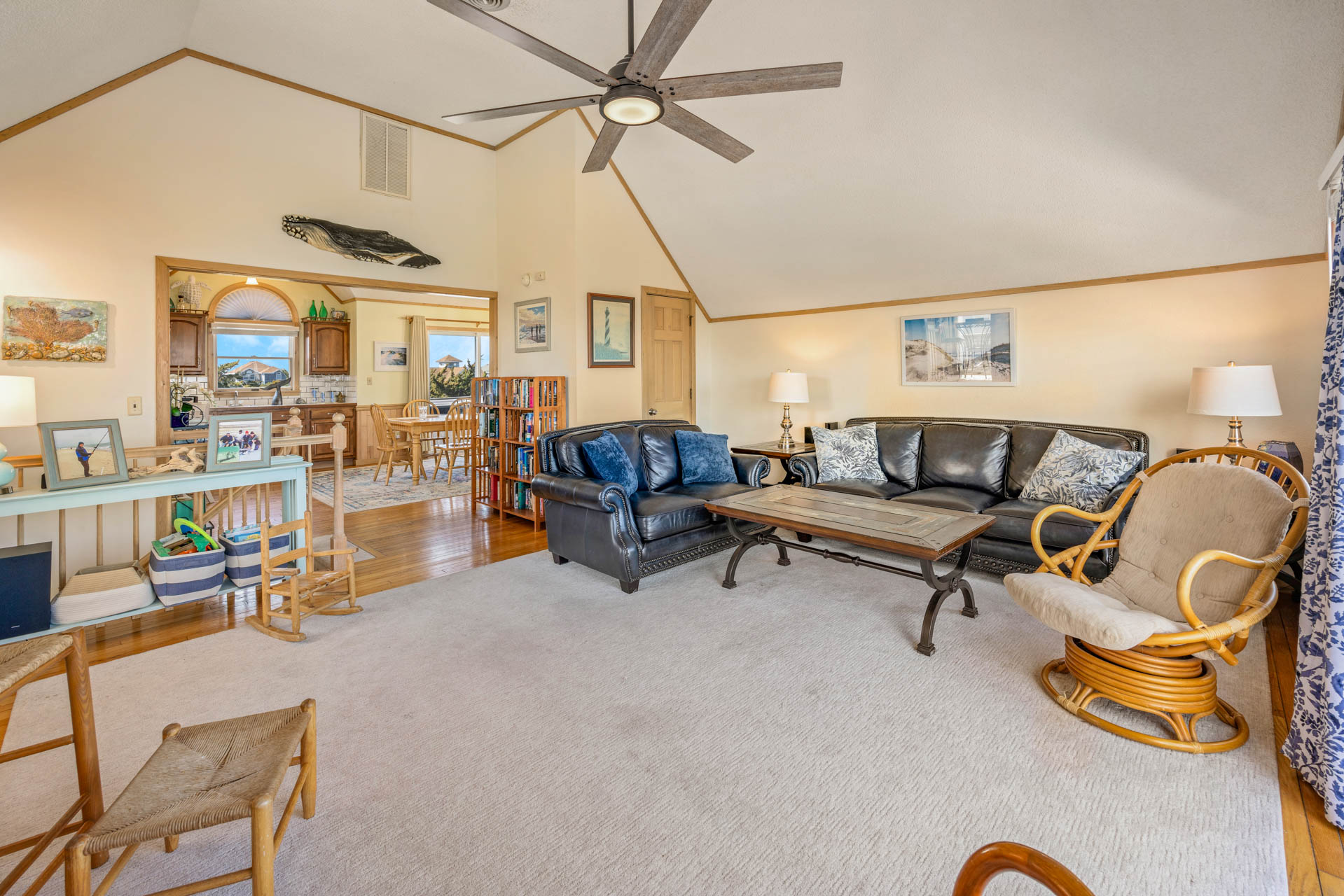 Surf Or Sound Realty 1094 Sea Lady Great Room 4