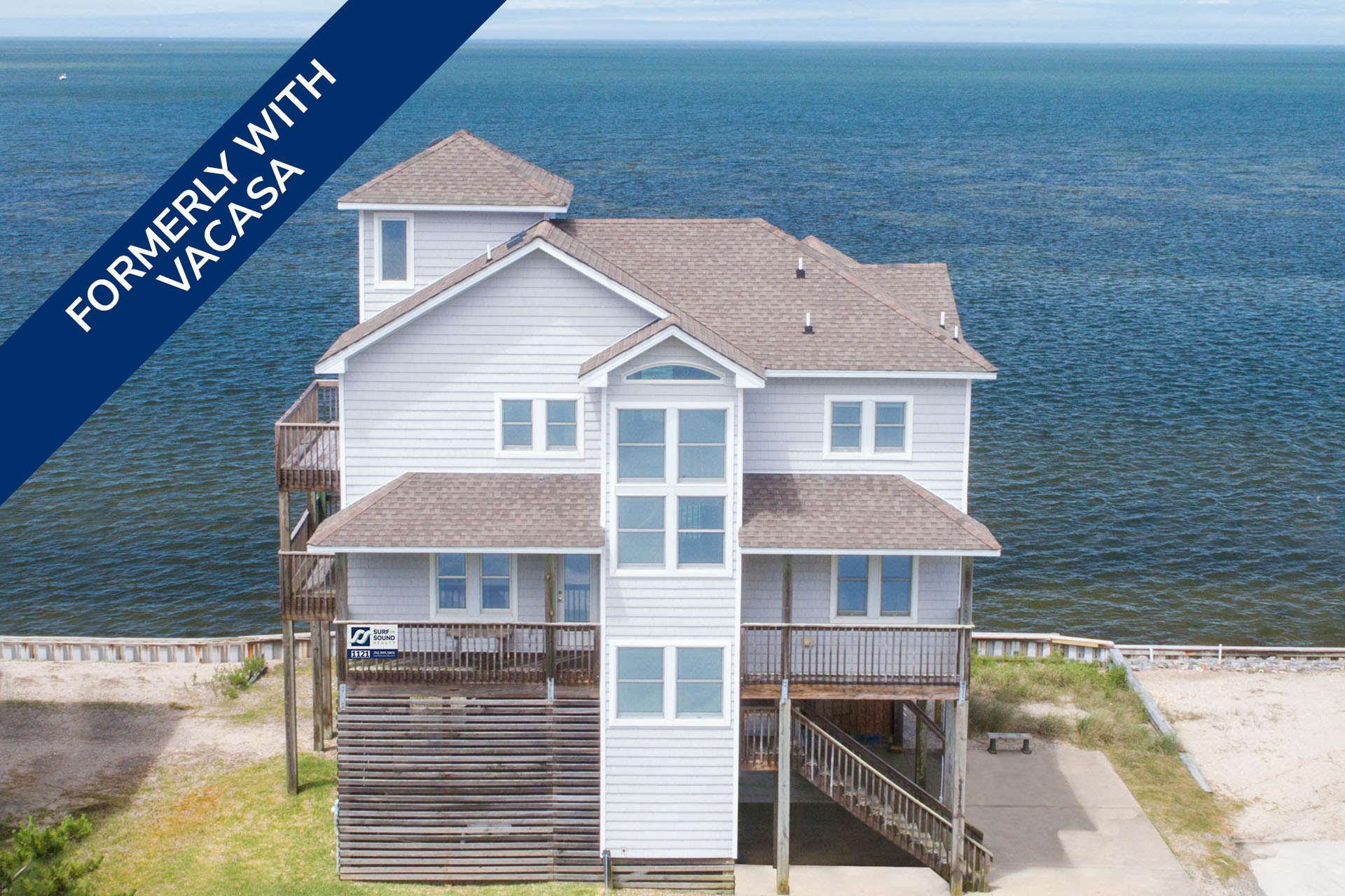 Beach Serendipity Too 1121, 3 bedroom Sound Front home in Frisco