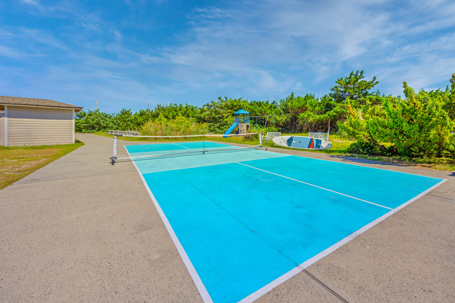 Surf Or Sound Realty 566 La Familia Pickleball Court 1