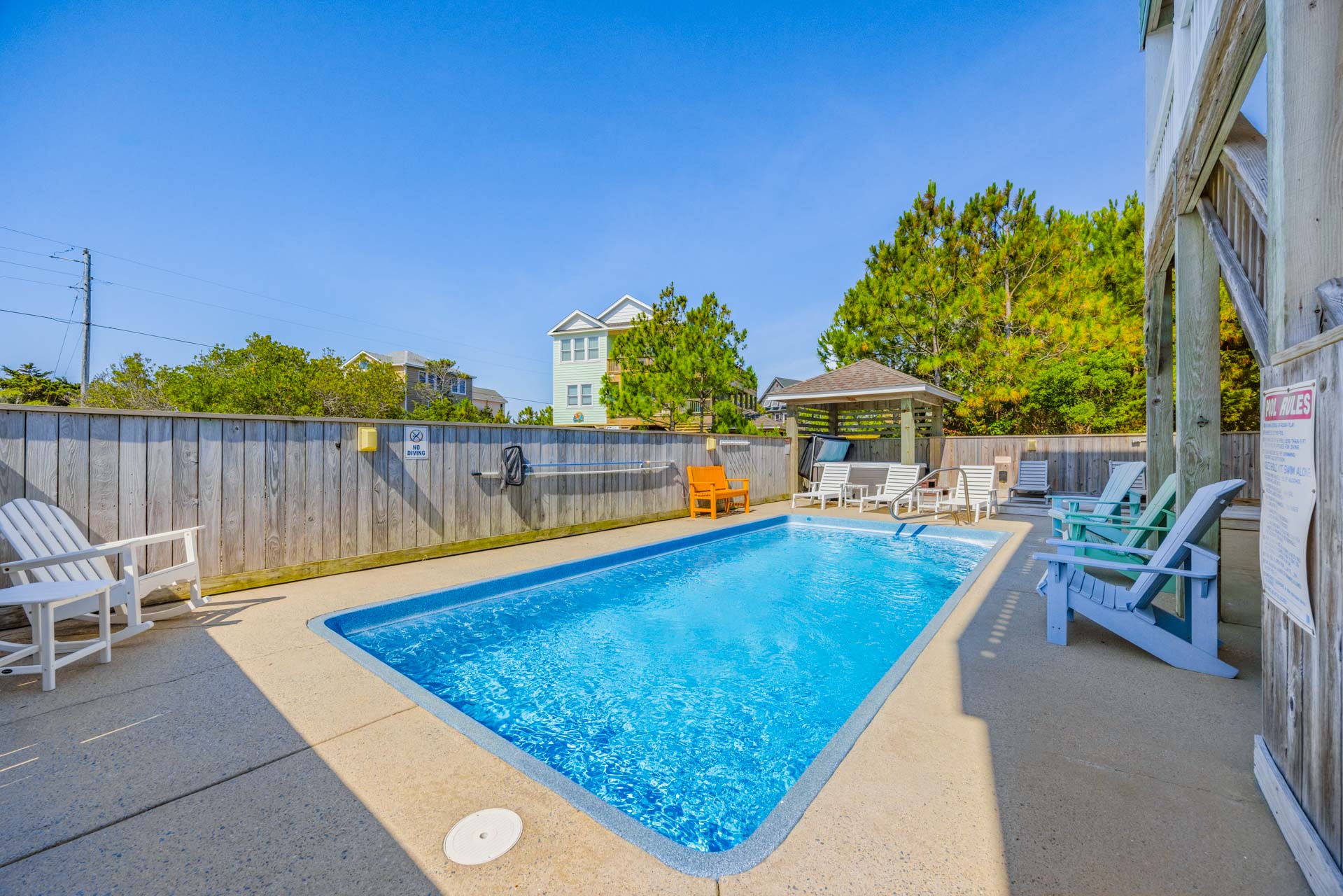 Surf Or Sound Realty 96 Ocean Vista Pool Area 1