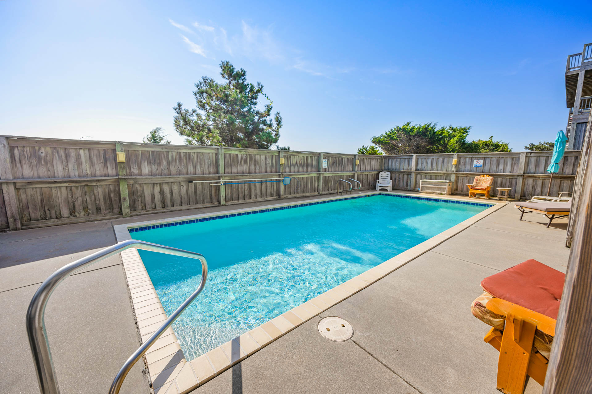 Surf Or Sound Realty 323 A Beach Dream Pool Area 1