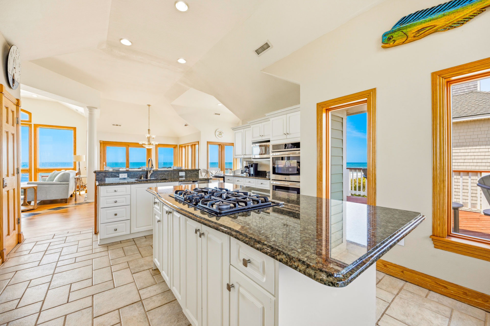 Surf Or Sound Realty 1126 Splash Landing Kitchen 5