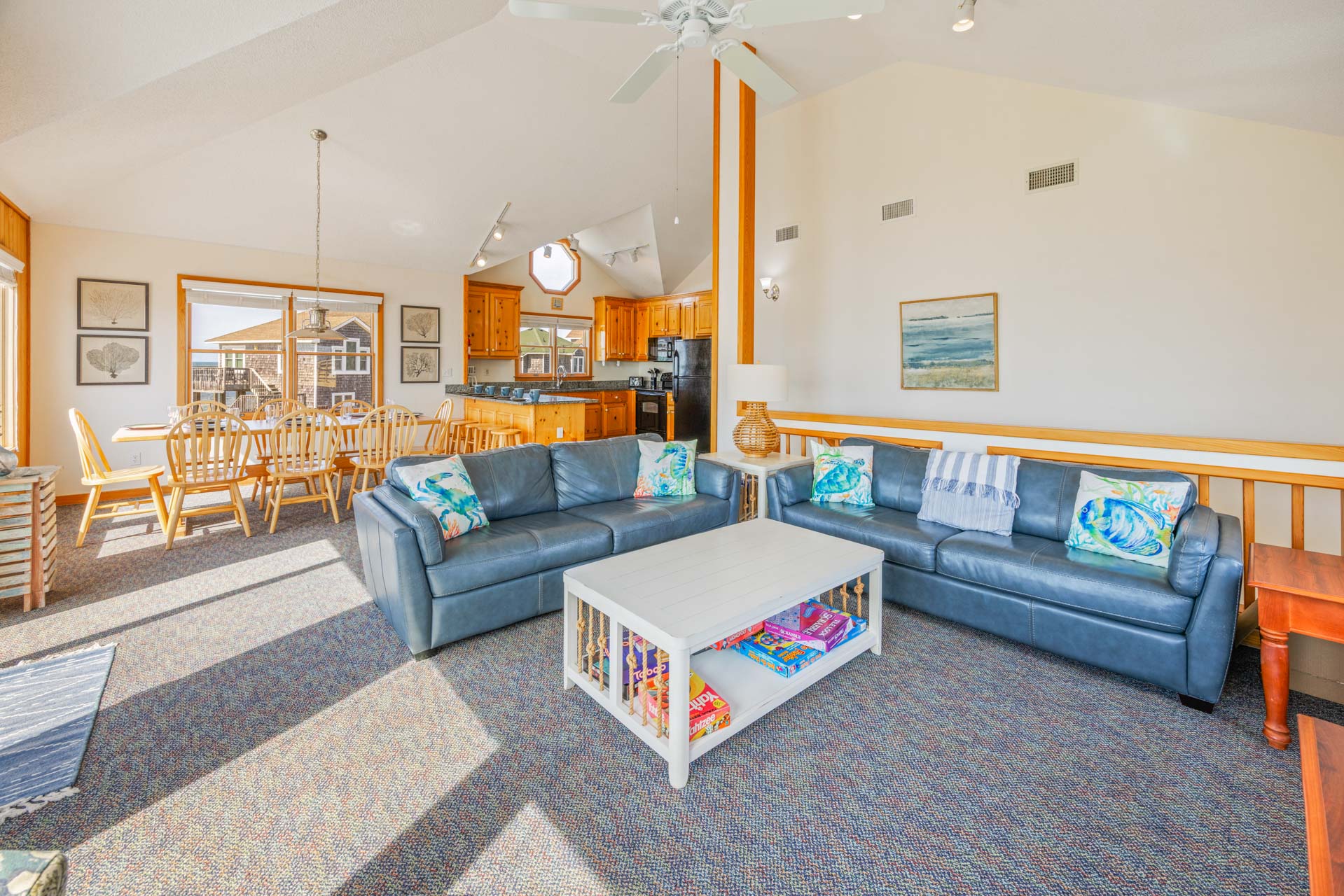 Surf Or Sound Realty 1011 Island Attitude Great Room 3