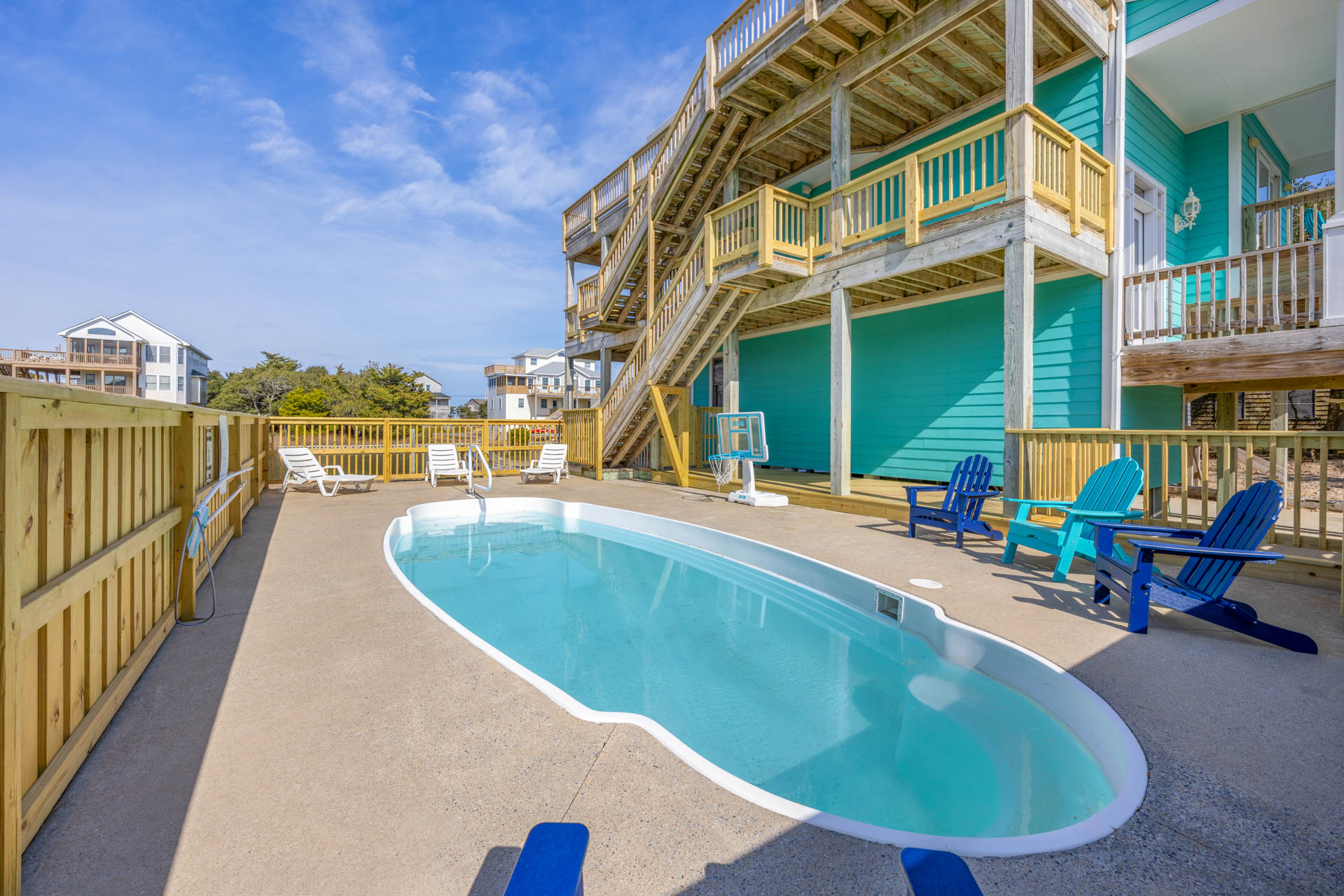 Surf Or Sound Realty 1012 Summer School Pool Area 3