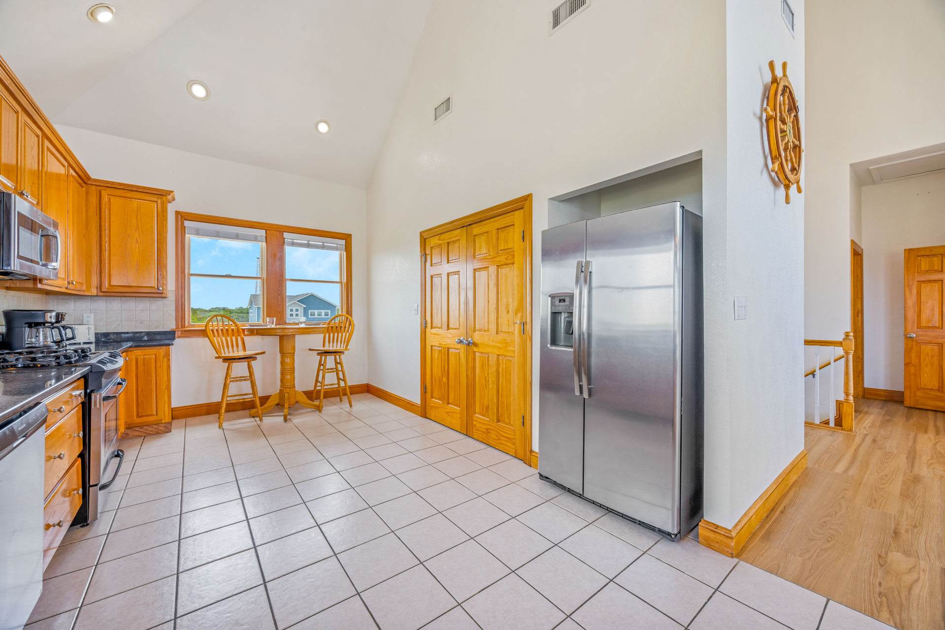 Surf Or Sound Realty 1251 Whispering Sands Kitchen 4