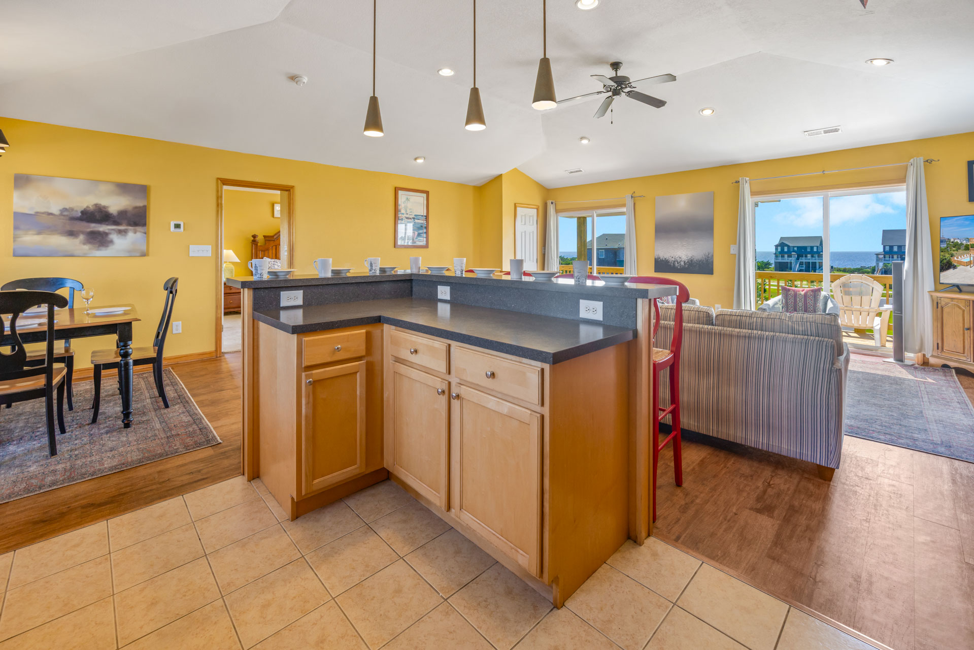 Surf Or Sound Realty 727 Knights In Salvo Kitchen 3