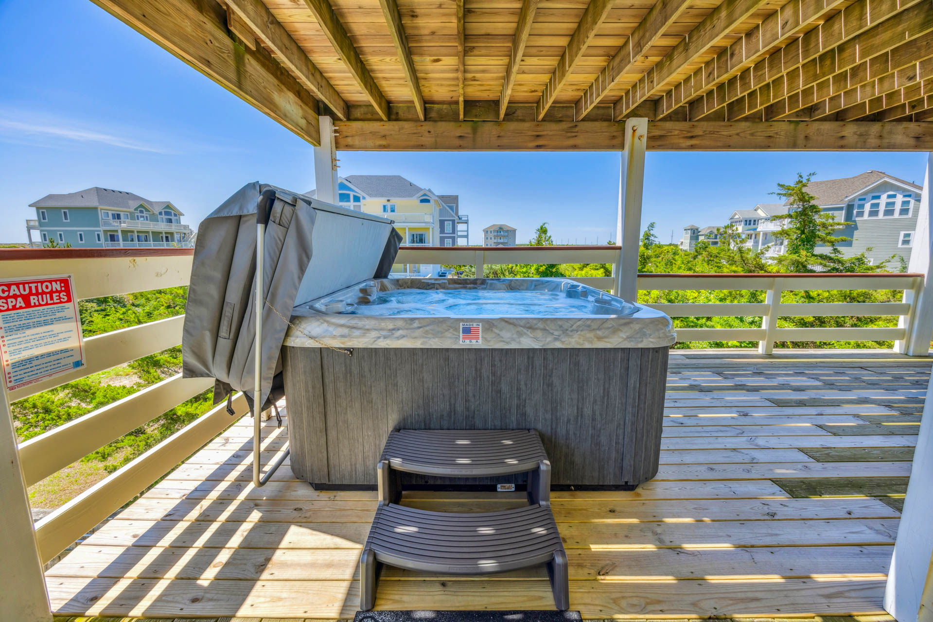 Surf Or Sound Realty 660 Beach Music Hot Tub 1