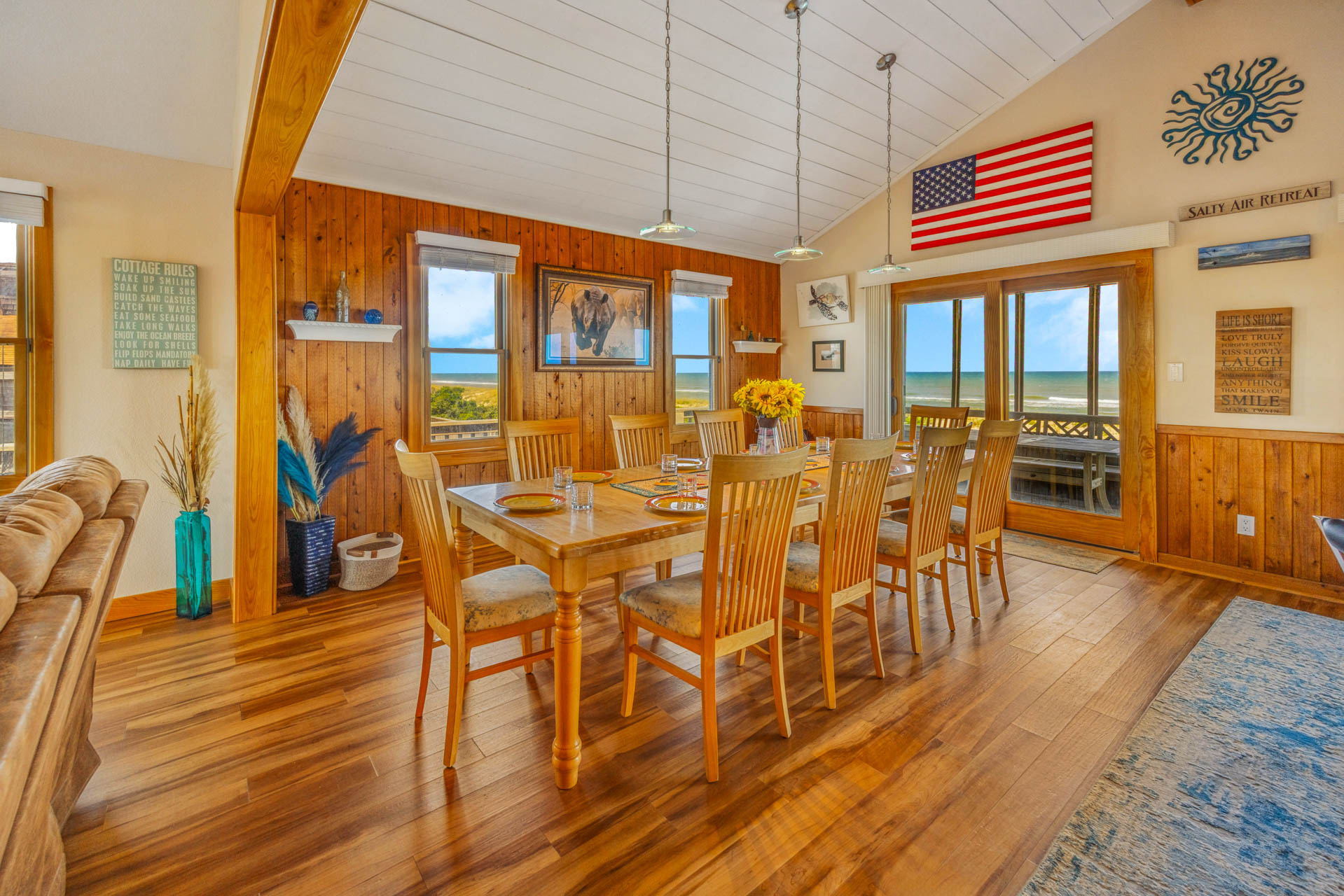 Surf Or Sound Realty 831 Avon Surf Dining Area 4