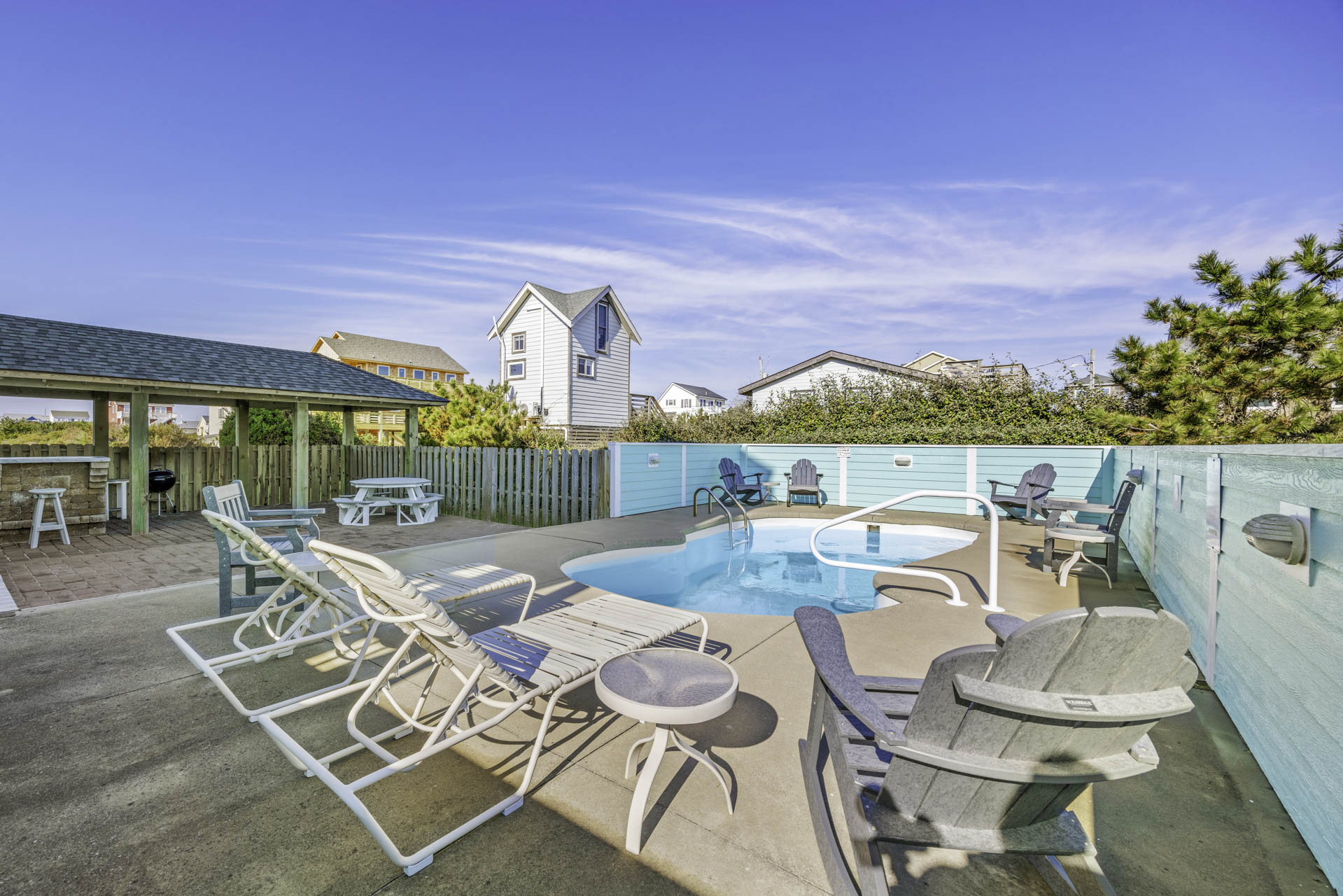 Surf Or Sound Realty 502 Tipsy Turtle Pool Area 1