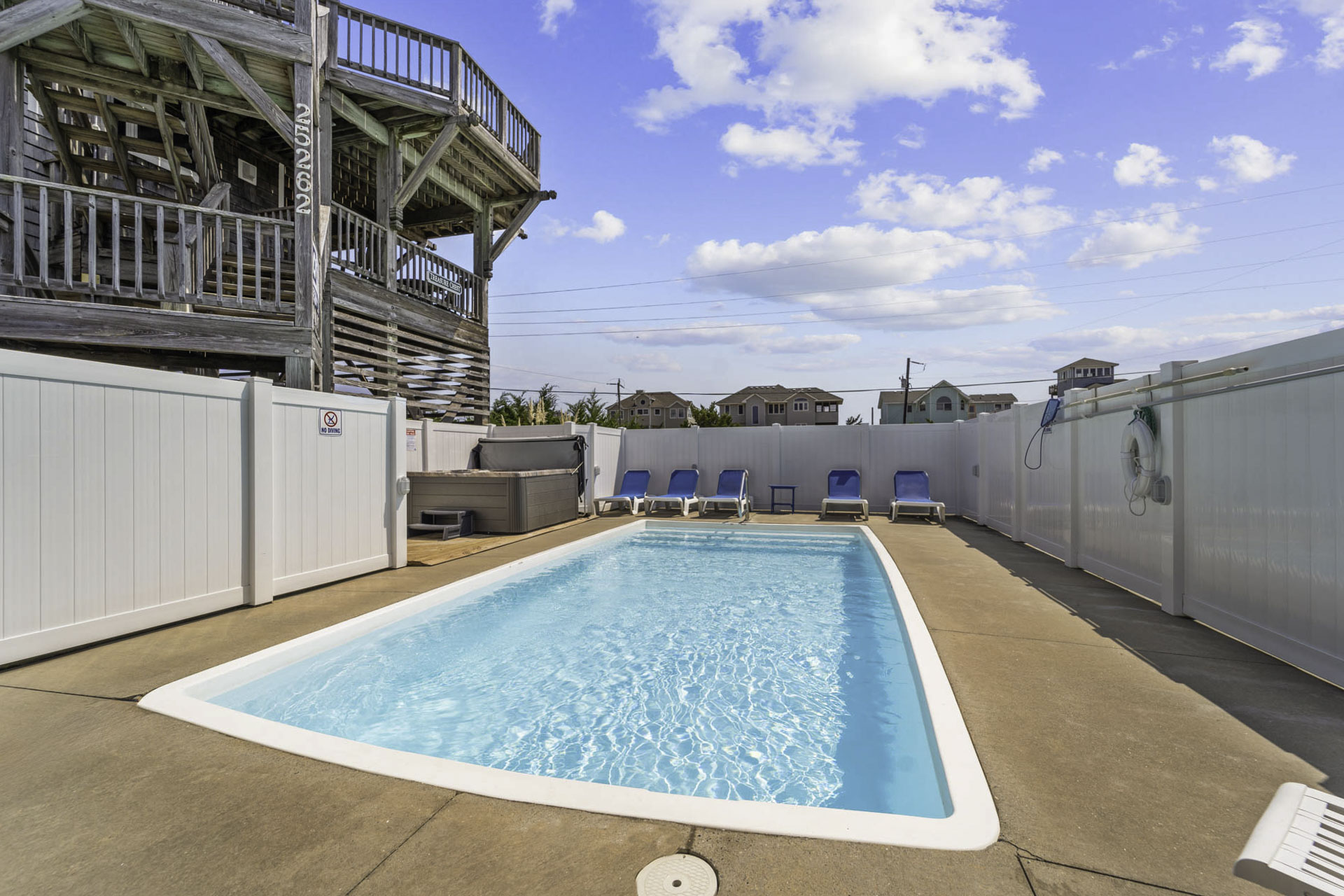 Surf Or Sound Realty 1243 September Breeze Pool Area 1