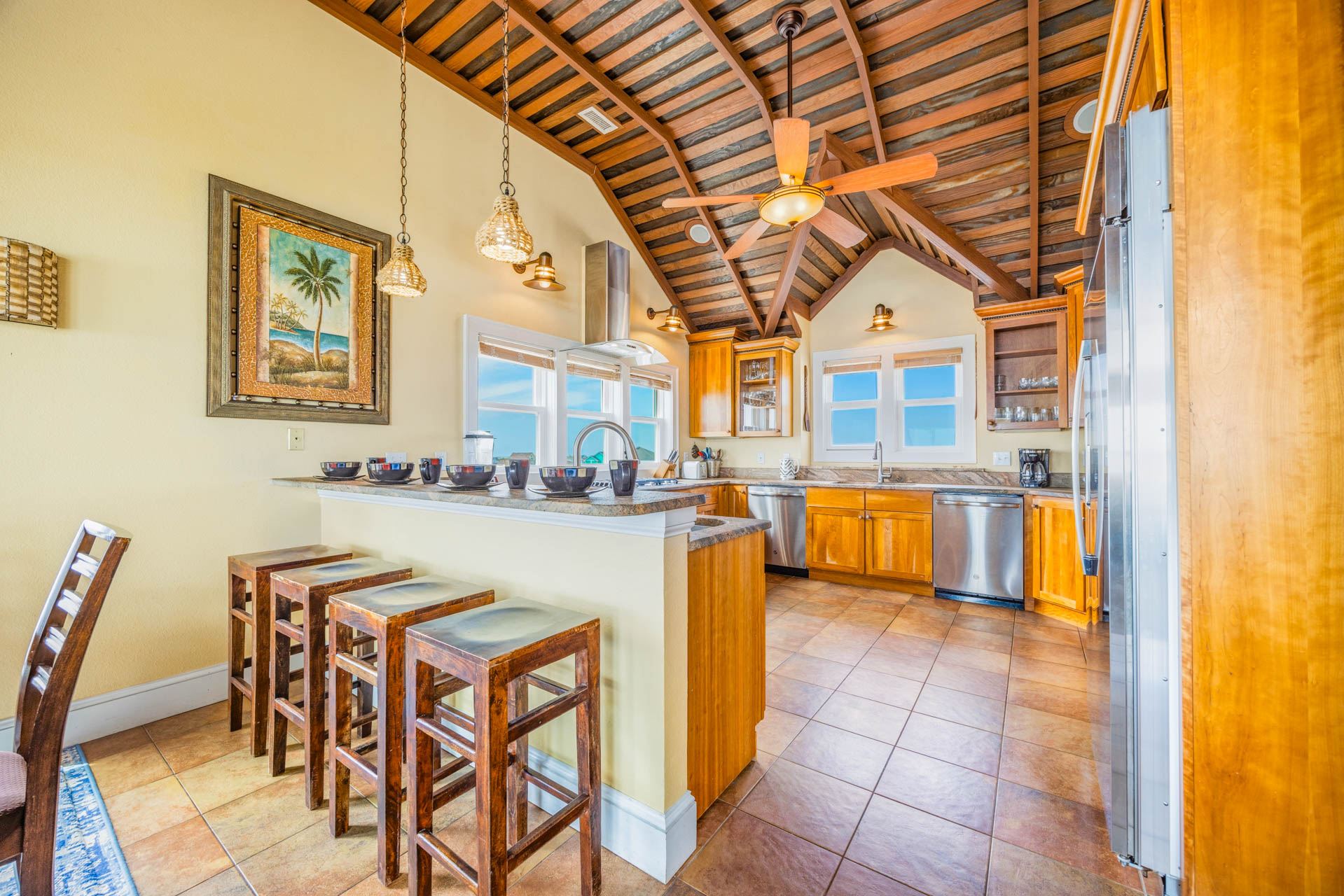 Surf Or Sound Realty 957 Coral Breeze Kitchen 1