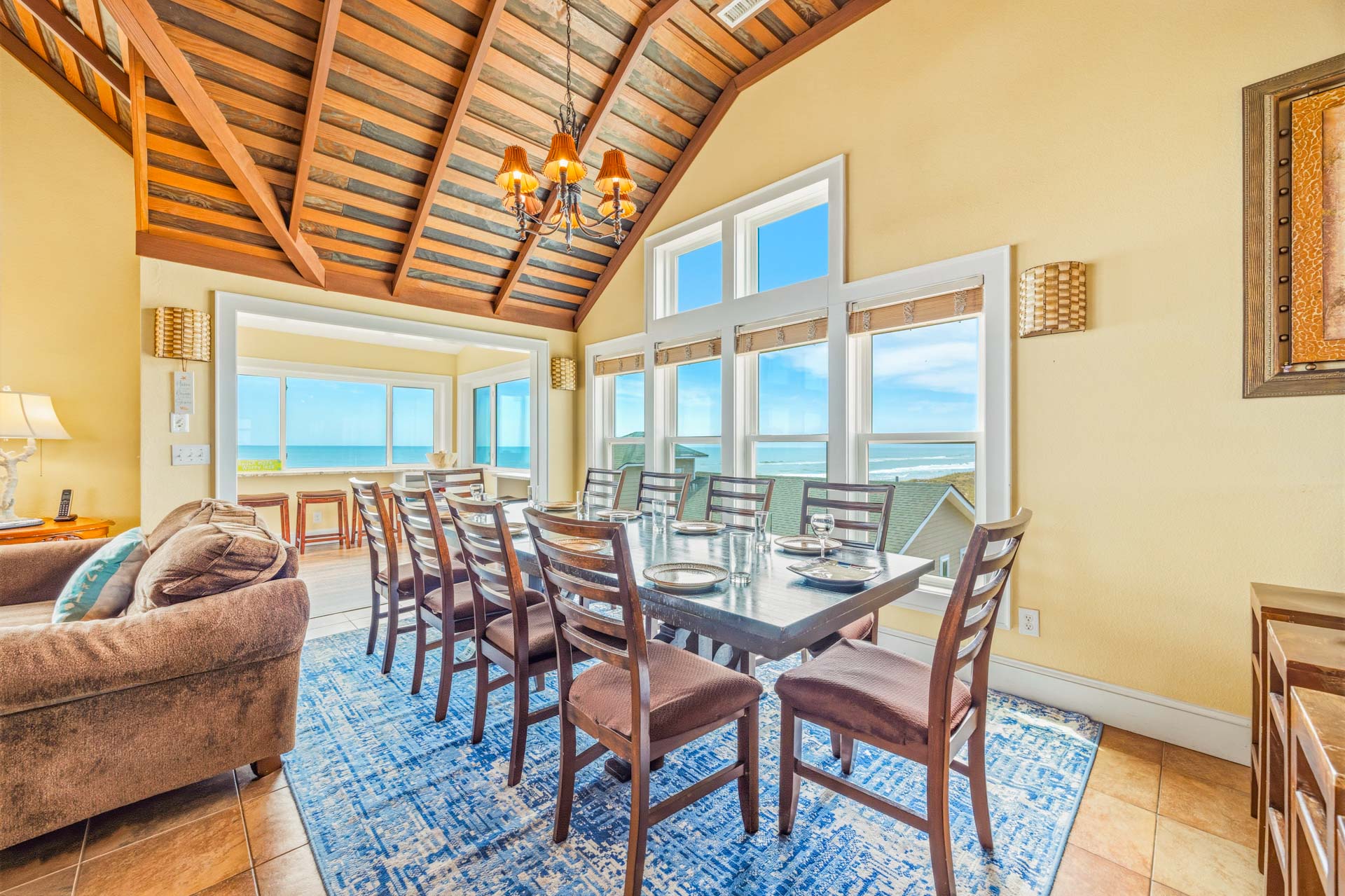 Surf Or Sound Realty 957 Coral Breeze Dining Area 1