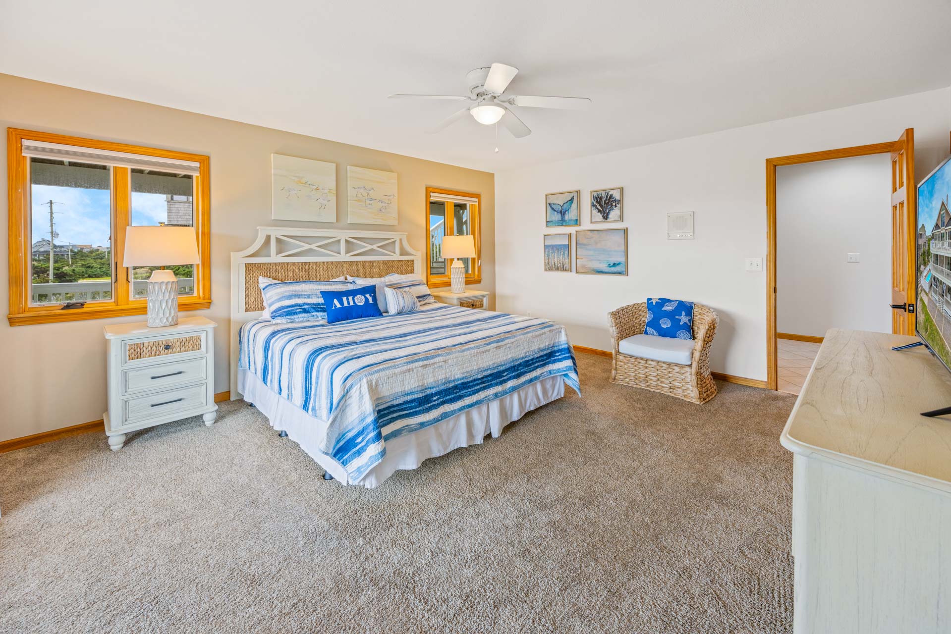 Surf Or Sound Realty 638 The Hatteras House Bedroom 4 2