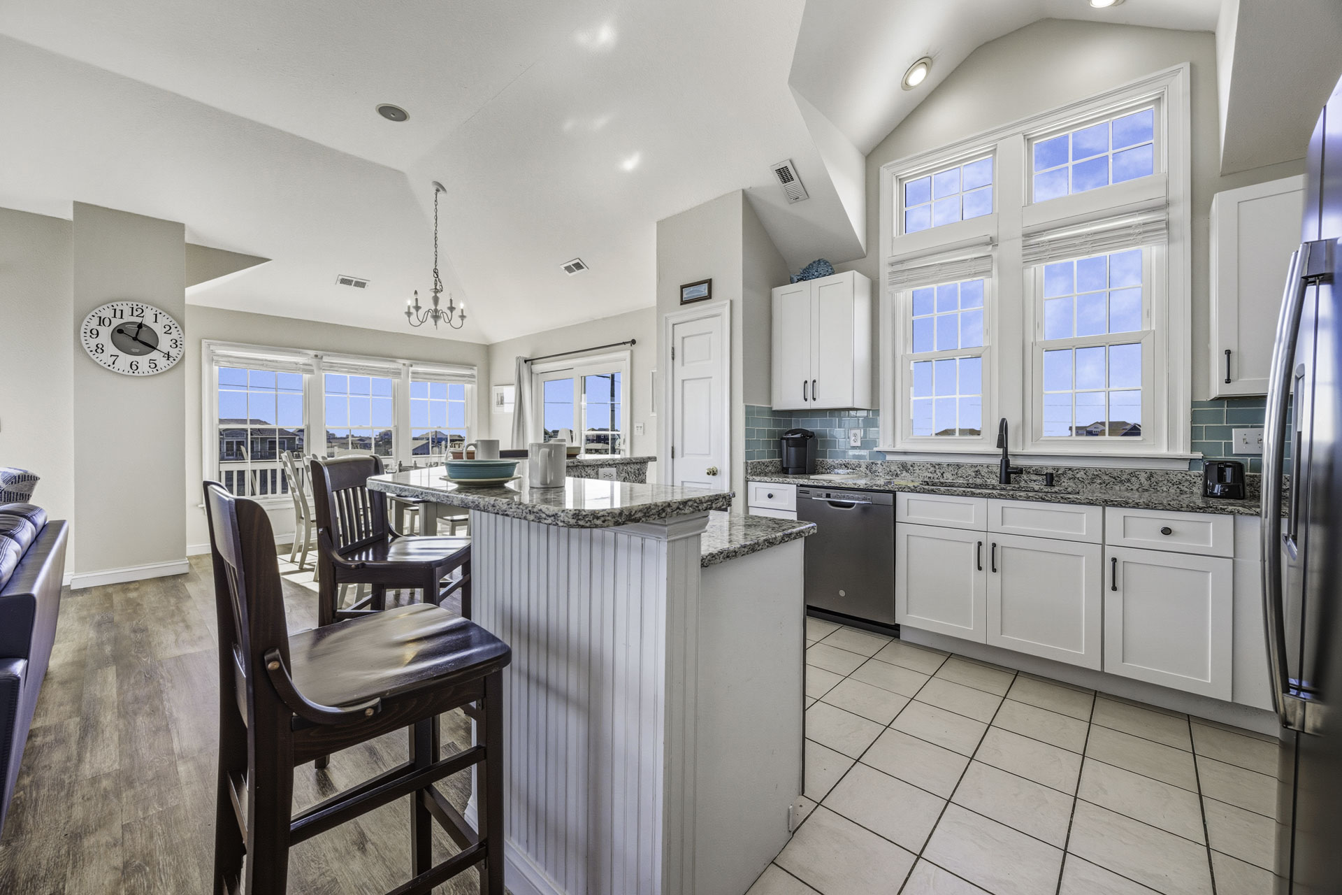 Surf Or Sound Realty 584 Skipper's Gig Kitchen 1