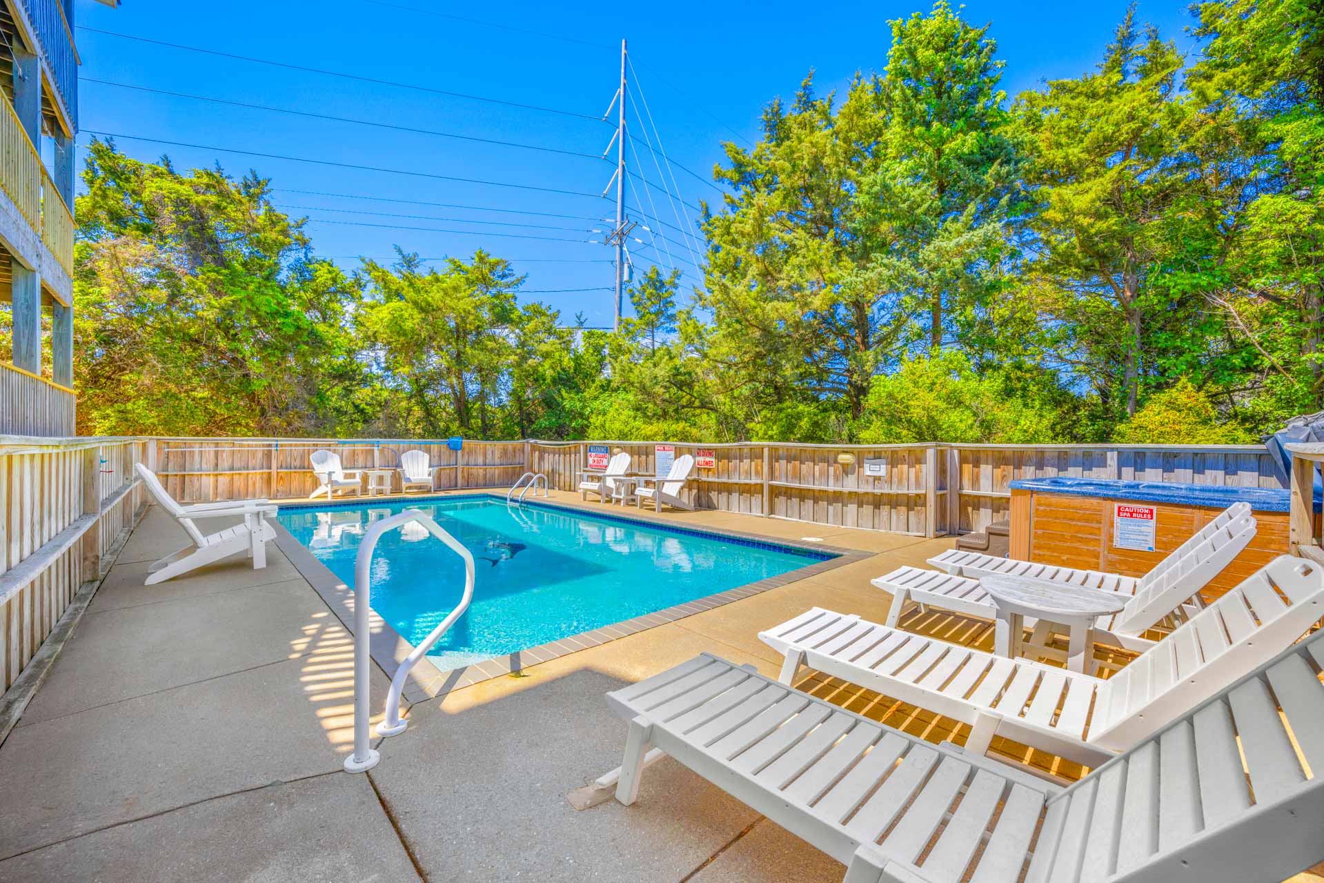 Surf Or Sound Realty 786 Medley Paradise Pool Area 1