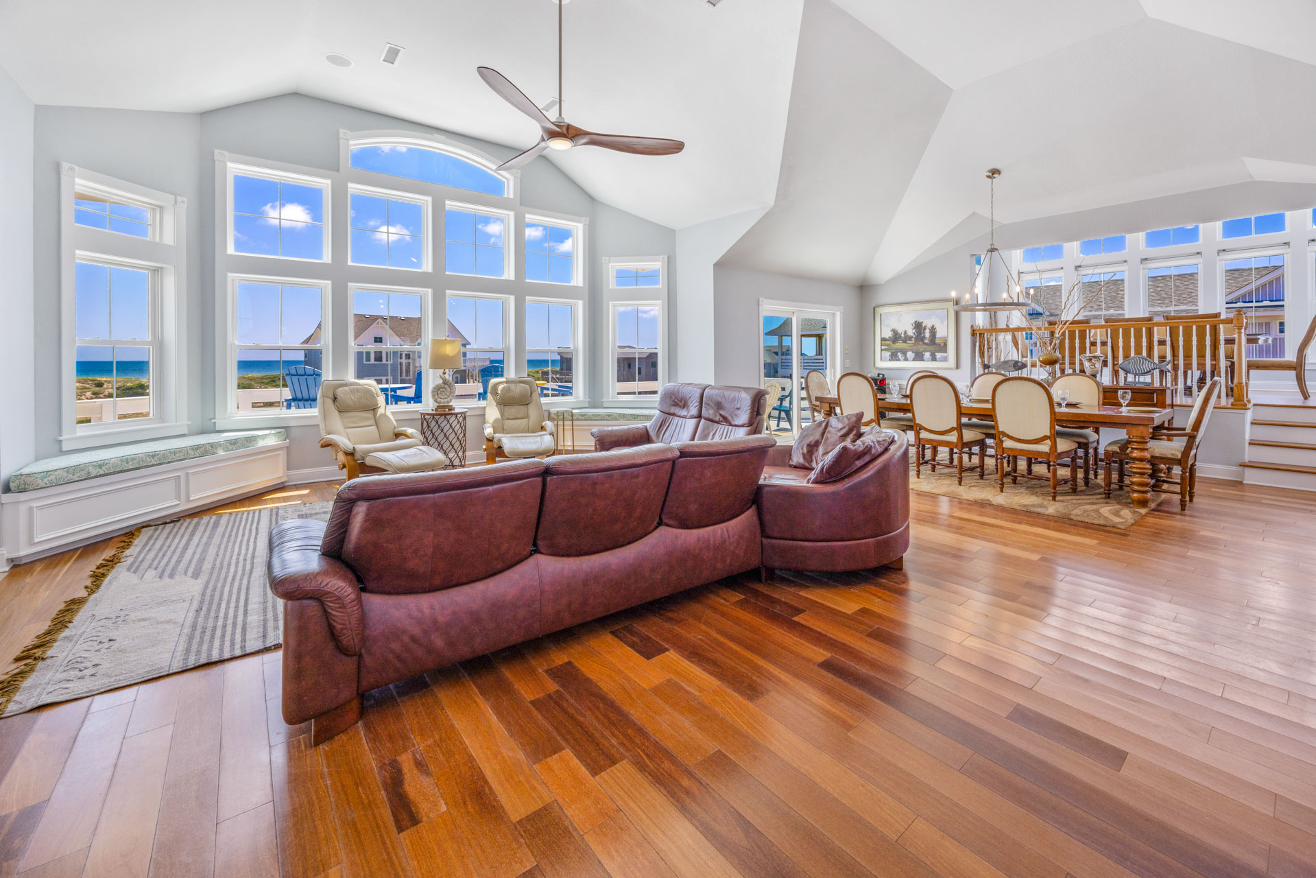 Surf Or Sound Realty 685 Shooting Star Great Room 1