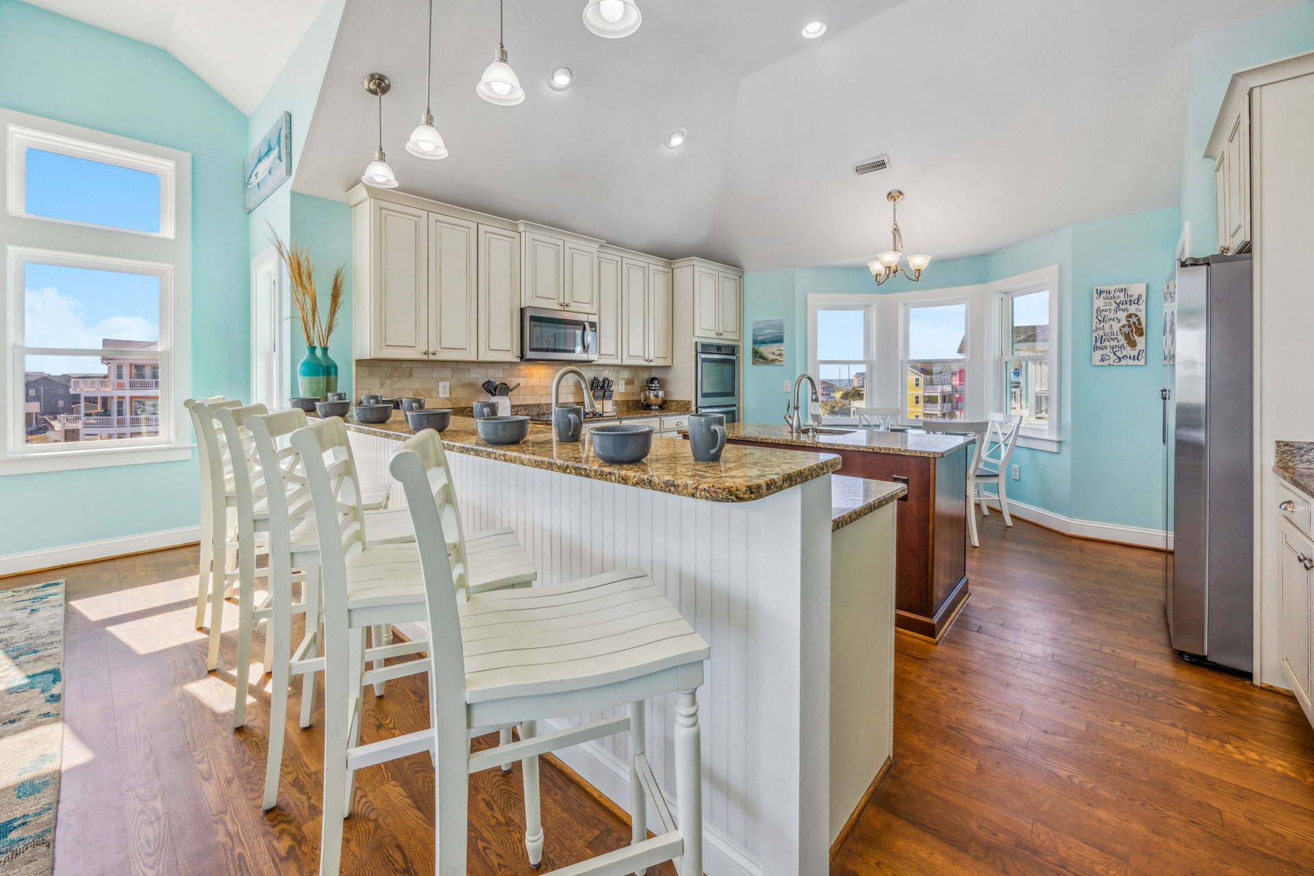 Surf Or Sound Realty 867 Caribbean Paradise Kitchen 1