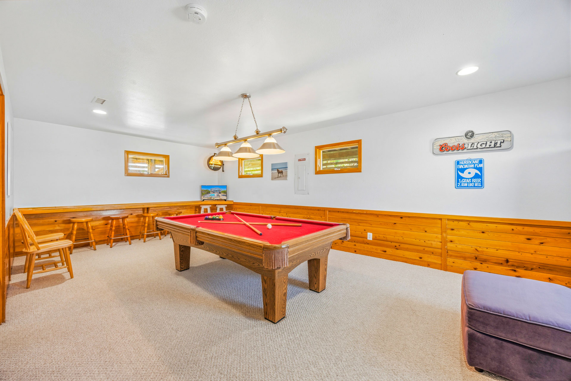 Surf Or Sound Realty 1095 Soggy Dollar Game Room 1