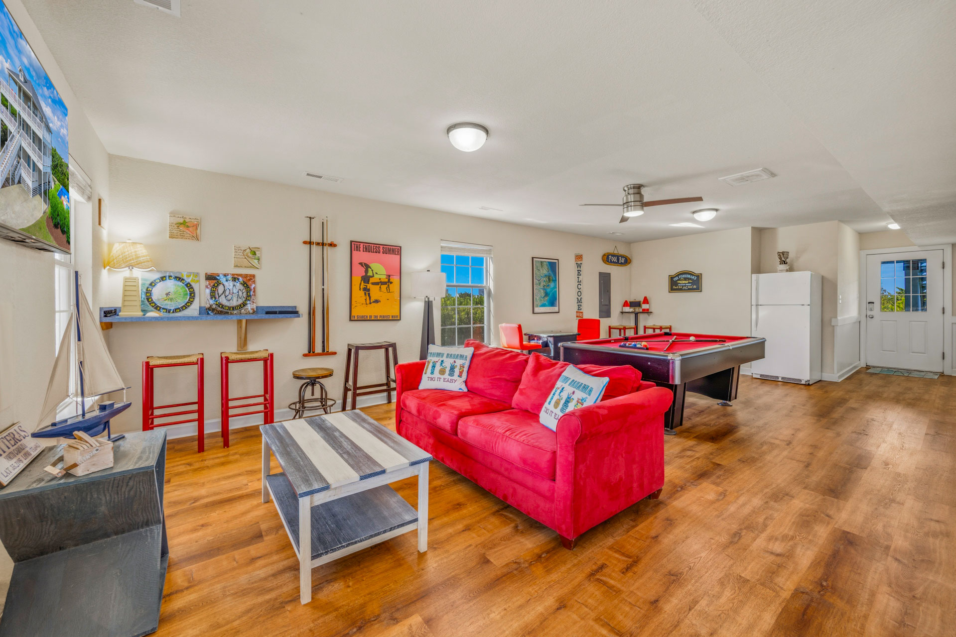 Surf Or Sound Realty 823 Sounds Good 2 Me Game Room 1