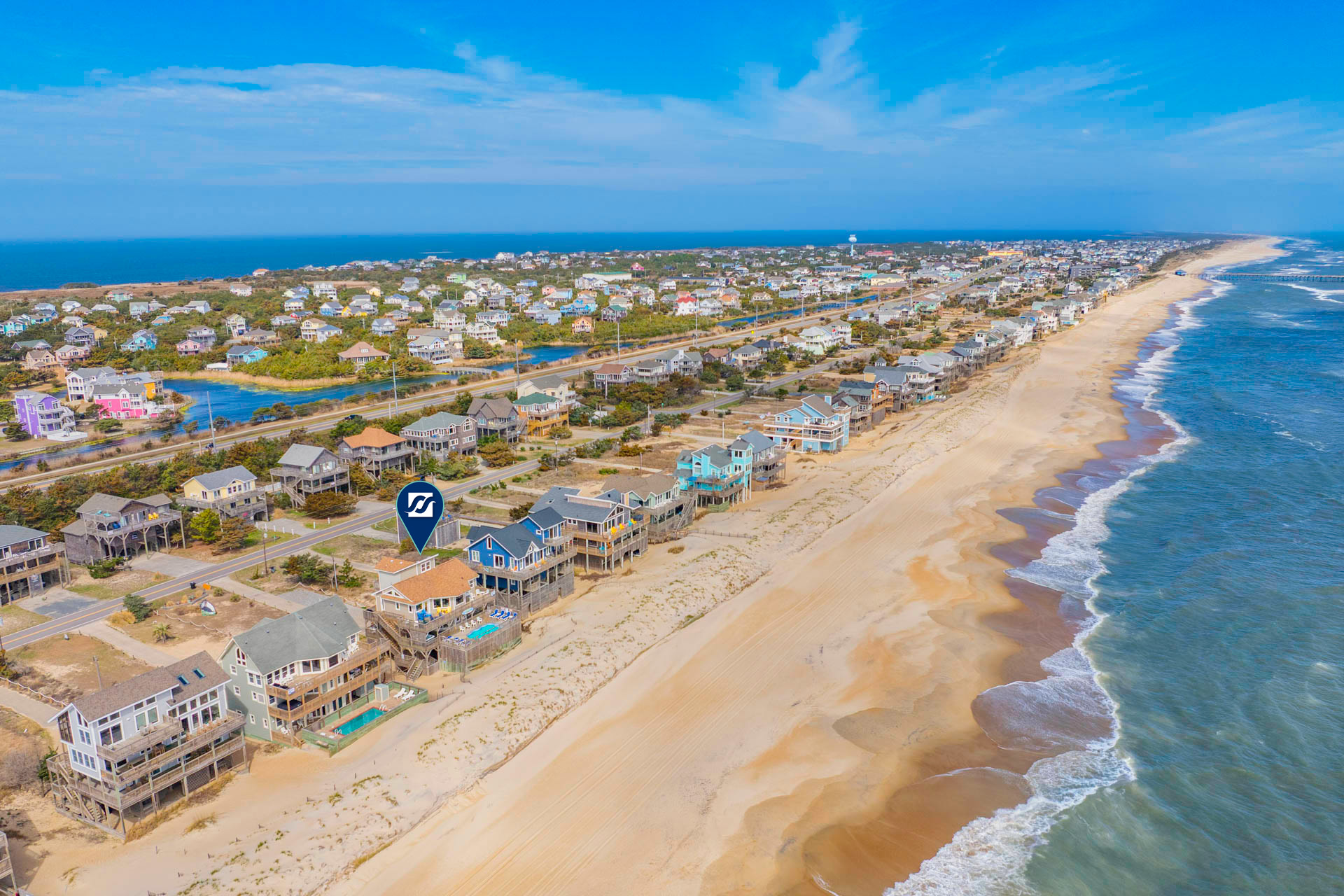 Surf Or Sound Realty 1025 Pflueger's Lure Exterior 7 Pin