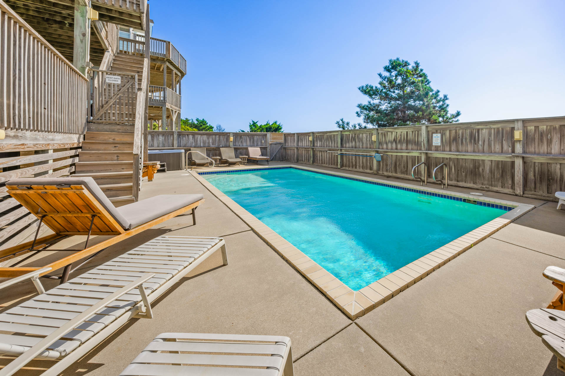 Surf Or Sound Realty 323 A Beach Dream Pool Area 3