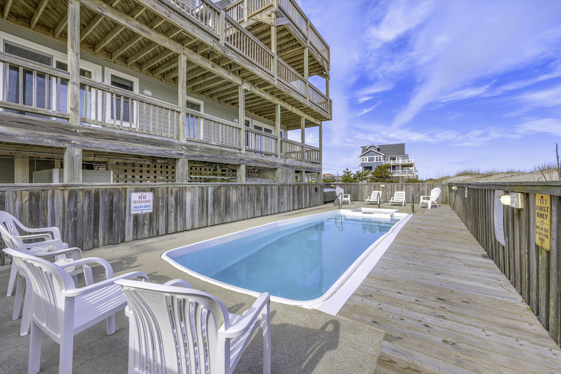 Surf Or Sound Realty 1239 Why Knot Pool Area 1