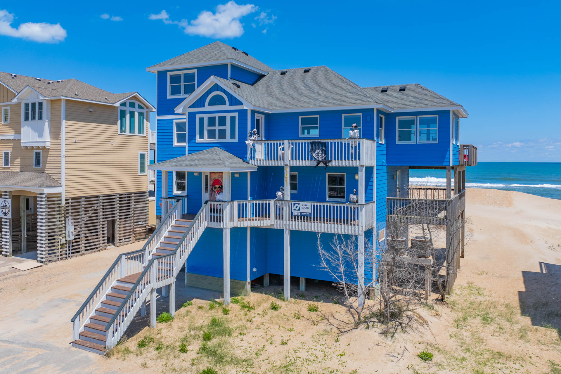 Surf Or Sound Realty 1111 Beachfront Pirates Exterior 9