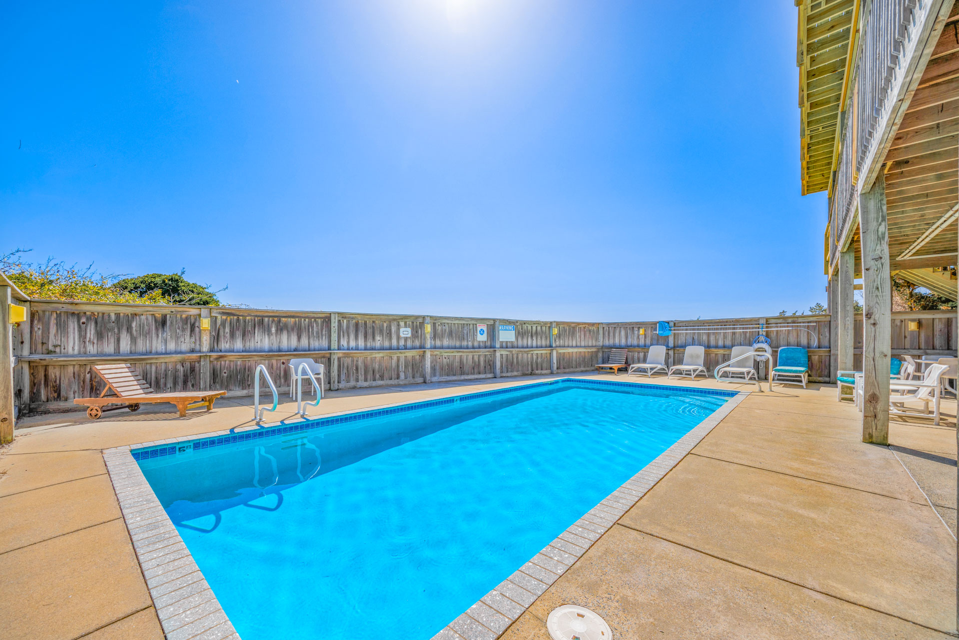 Surf Or Sound Realty 1041 Big Wednesday Pool Area 1