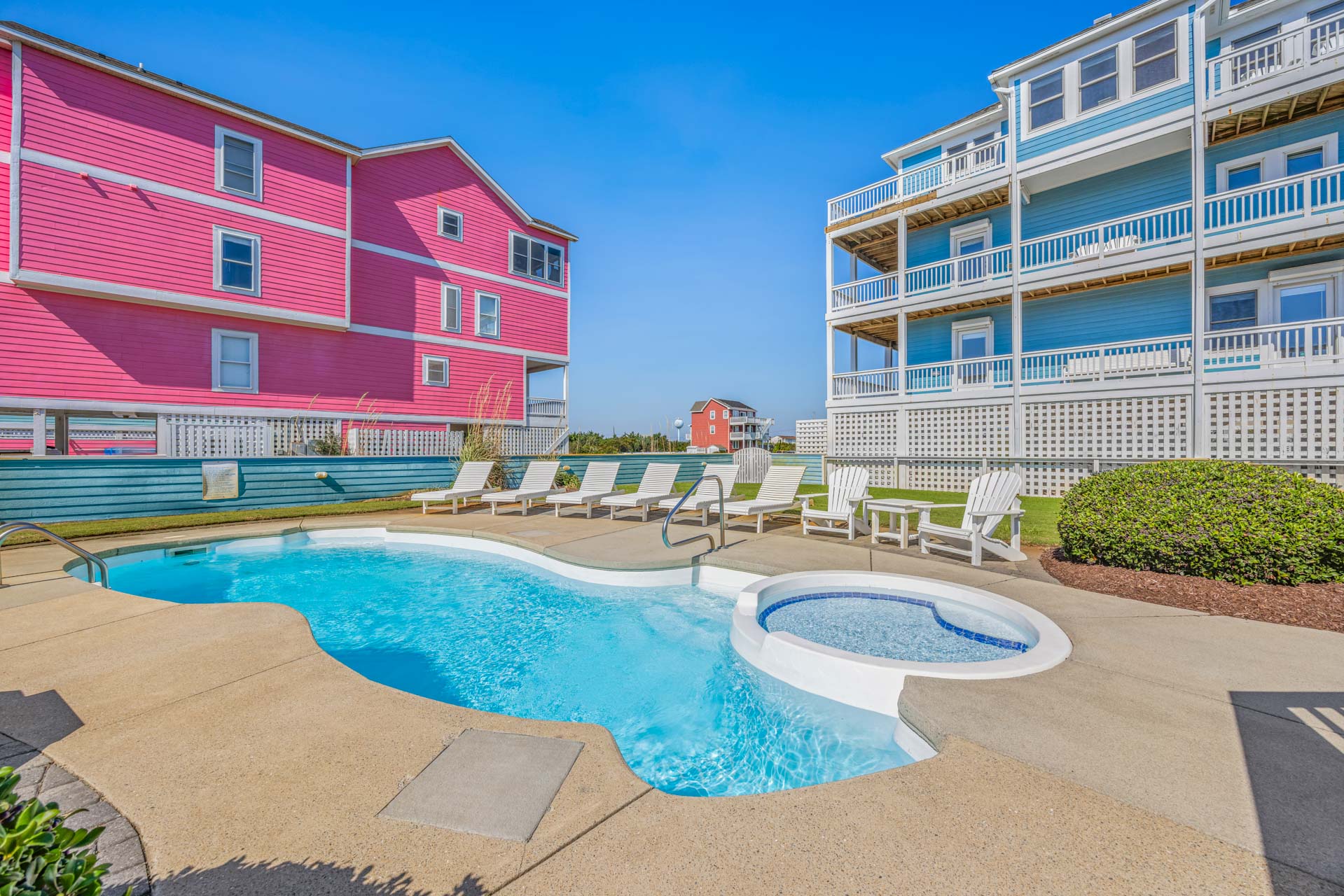 Surf Or Sound Realty 569 Cape Winds Pool Area 2
