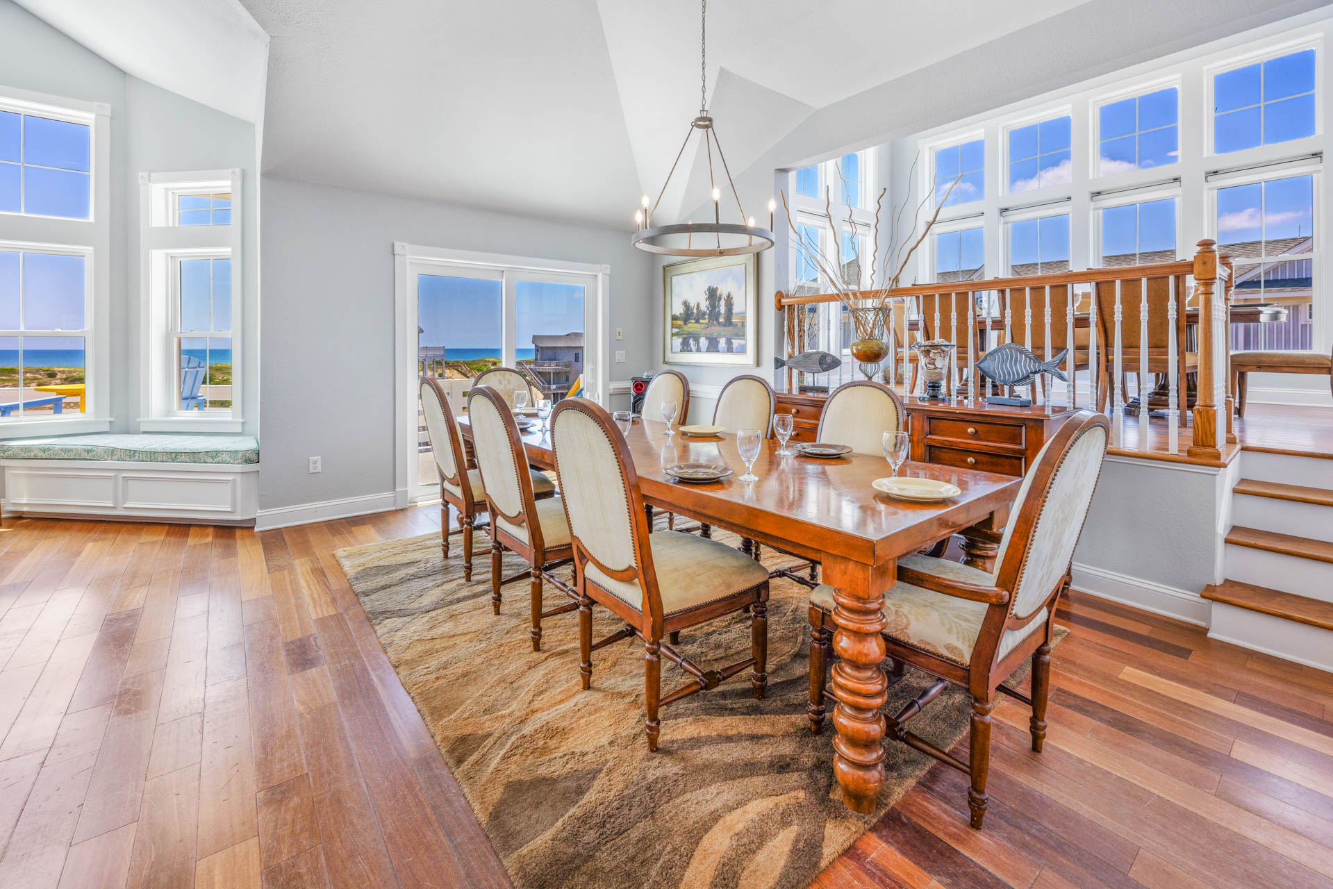 Surf Or Sound Realty 685 Shooting Star Dining Area 2