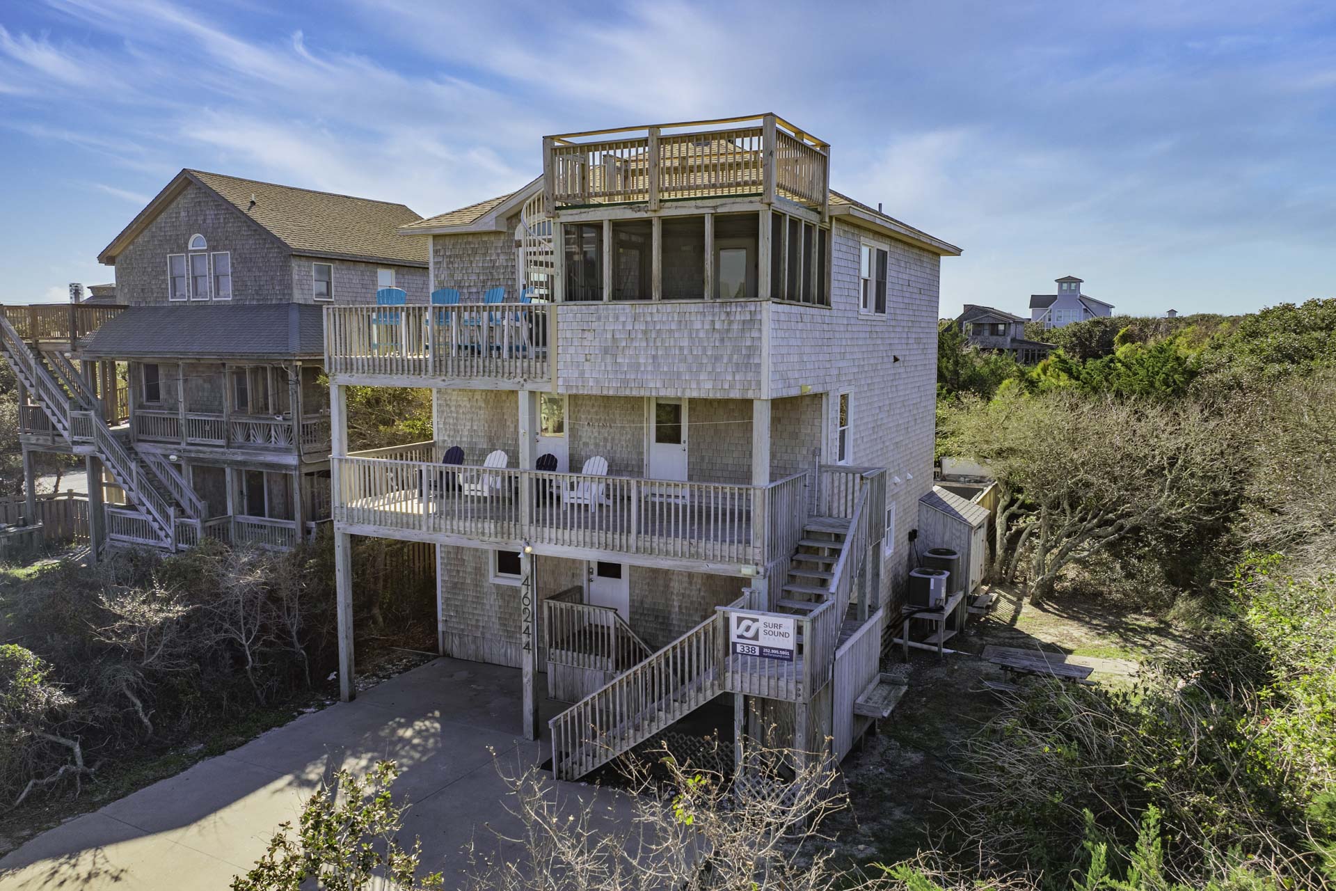 Surf Or Sound Realty 338 Beach House Exterior 3