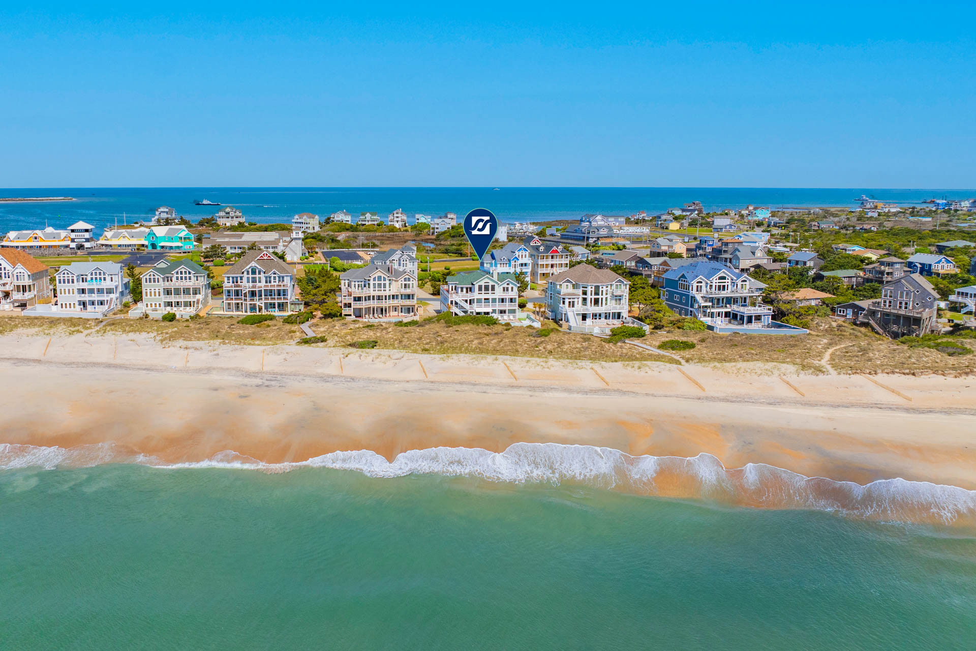Surf Or Sound Realty 1126 Splash Landing Exterior 6 Pin