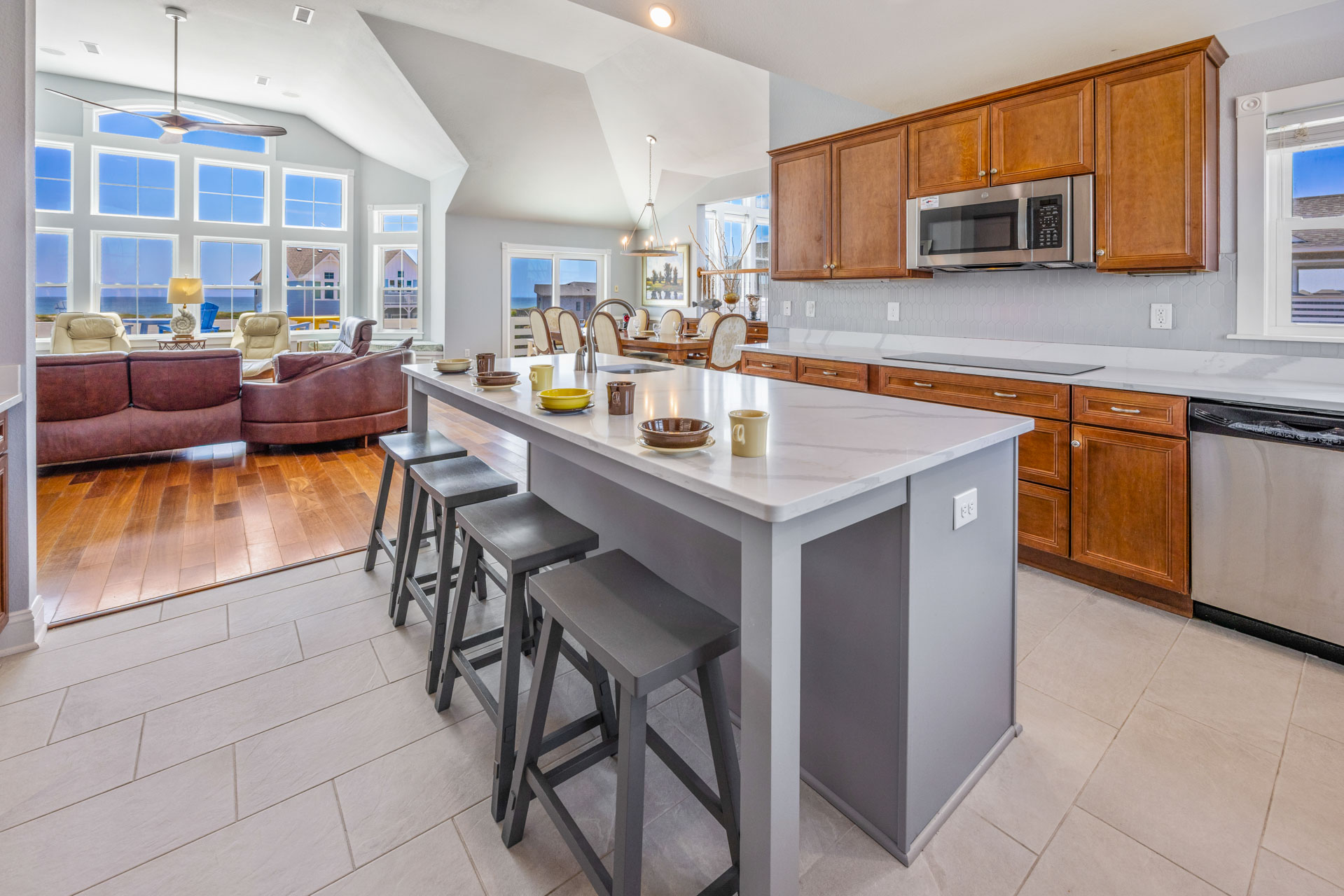 Surf Or Sound Realty 685 Shooting Star Kitchen 3