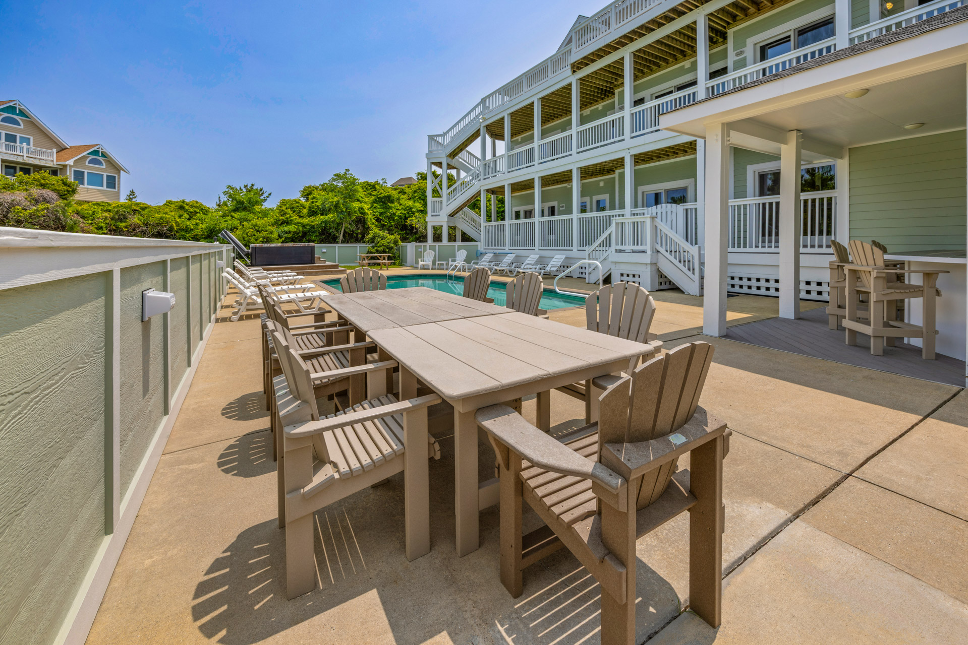 Surf Or Sound Realty 1067 Carolina Bliss Pool Area 3