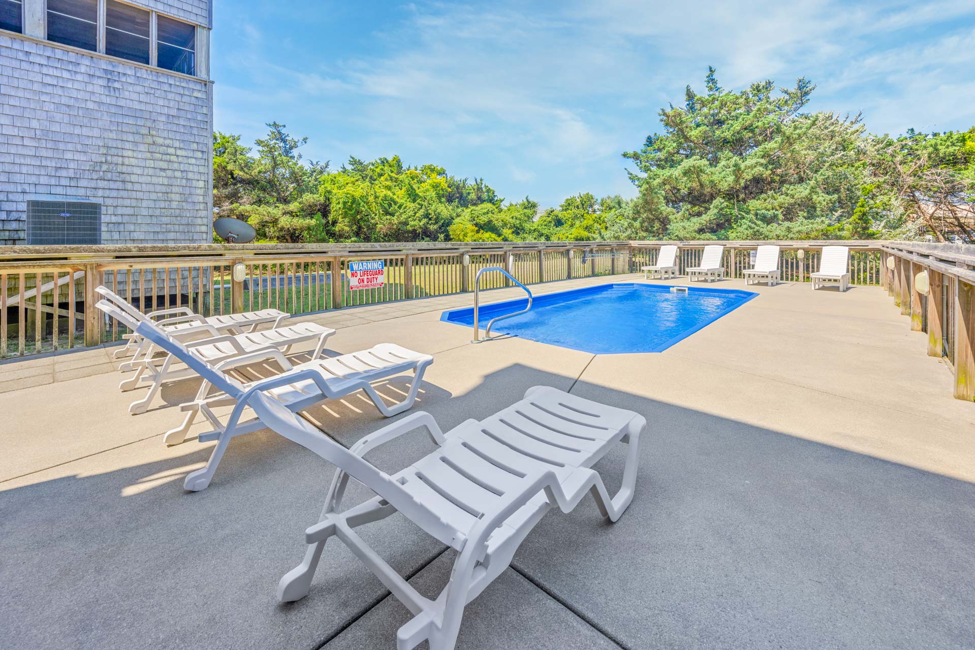 Surf Or Sound Realty 1129 Sea Queen Pool Area 3