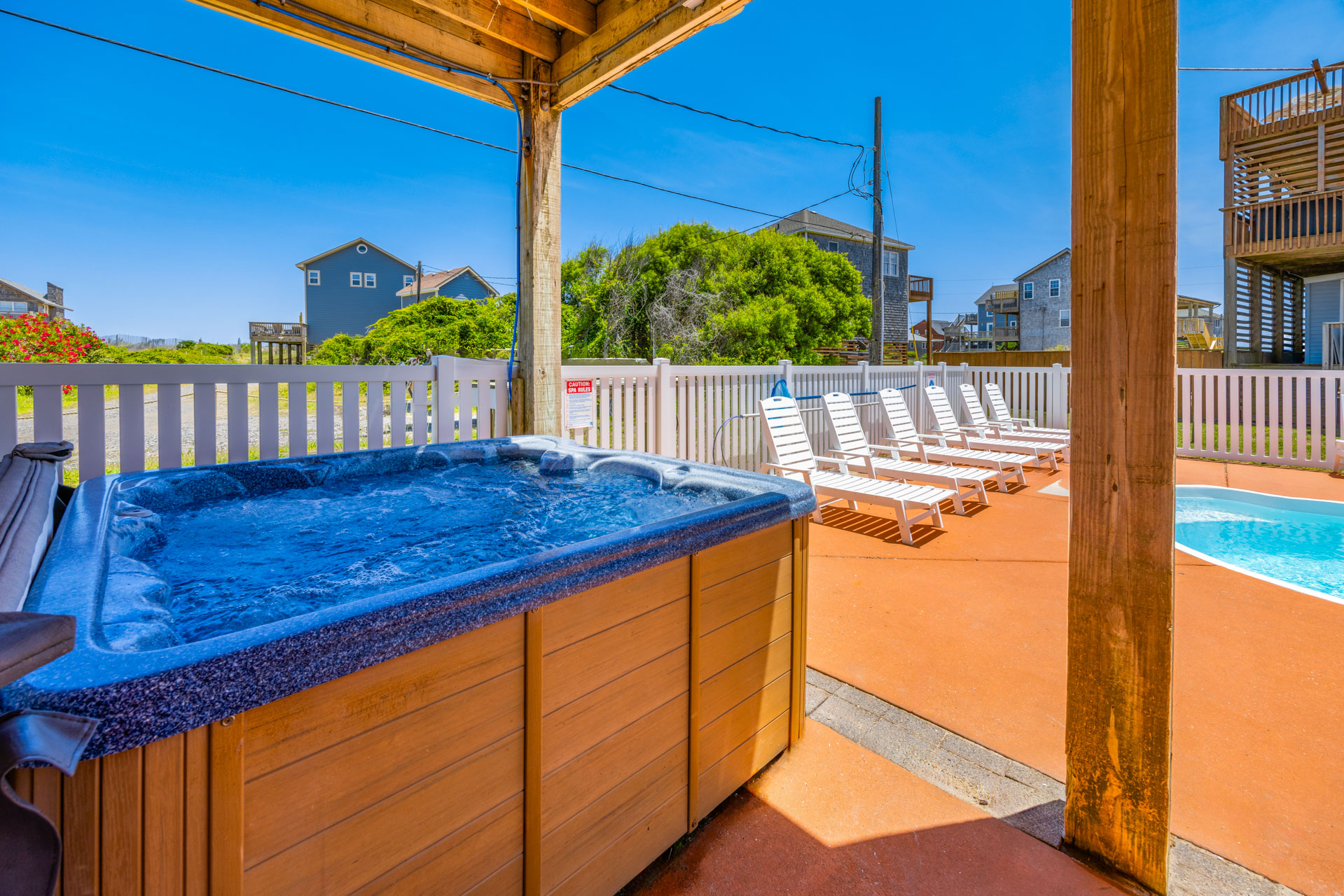 Surf Or Sound Realty 542 Day Drinkin Hot Tub