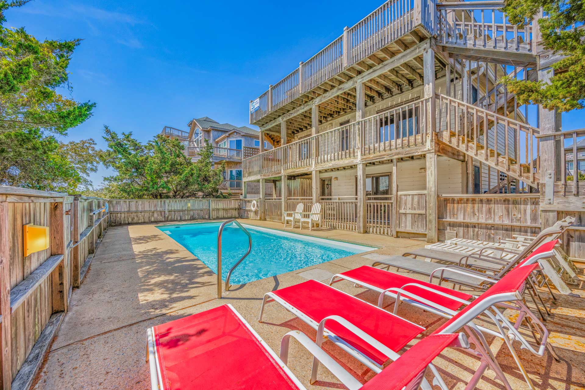 Surf Or Sound Realty 401 Keep Dreamin Pool Area 2