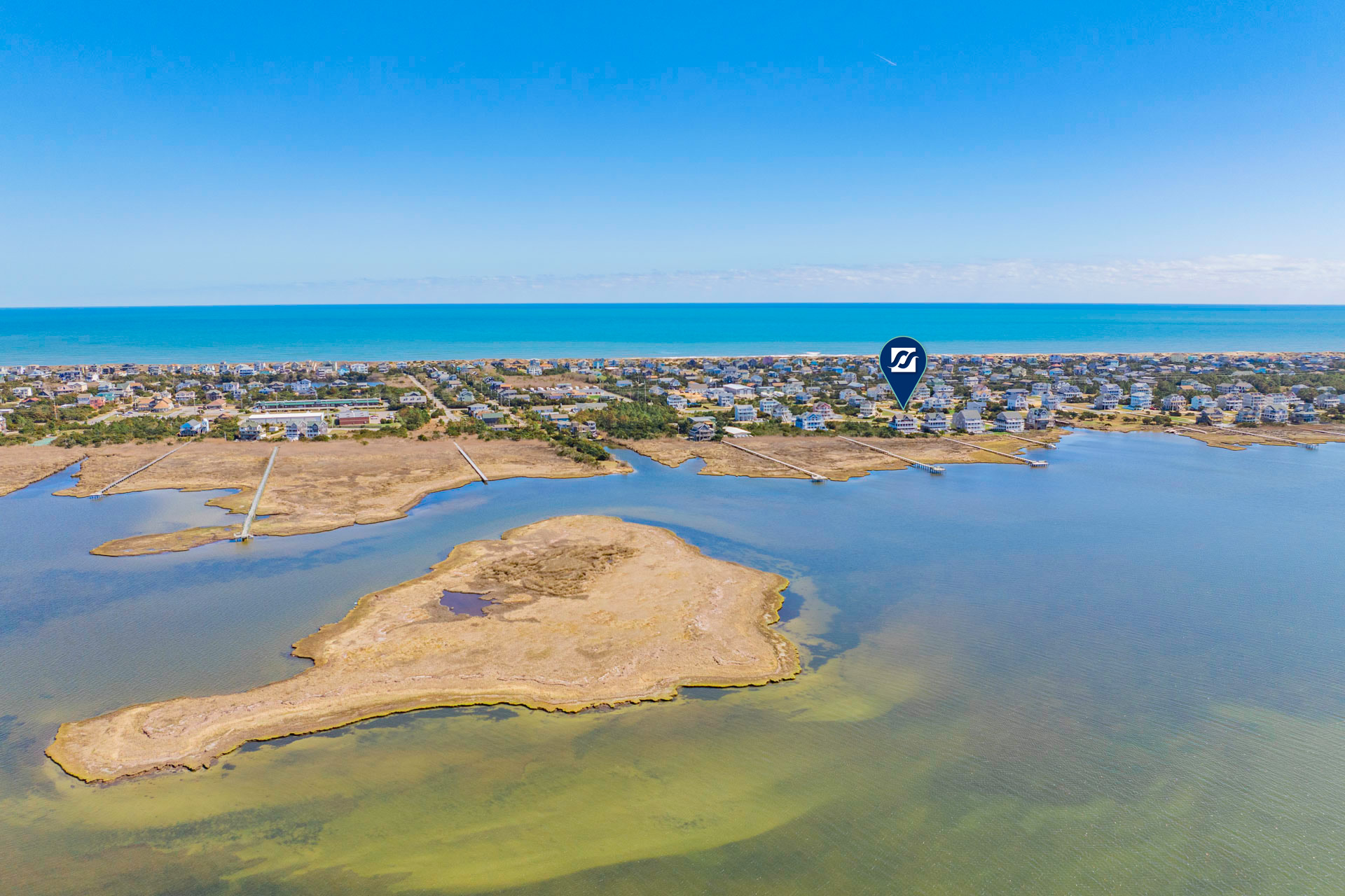 Surf Or Sound Realty 339 Salvo Sunsets Exterior 6 Pin