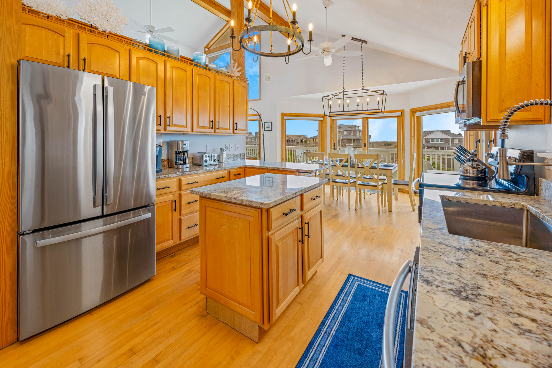 Surf Or Sound Realty 638 The Hatteras House Kitchen 3