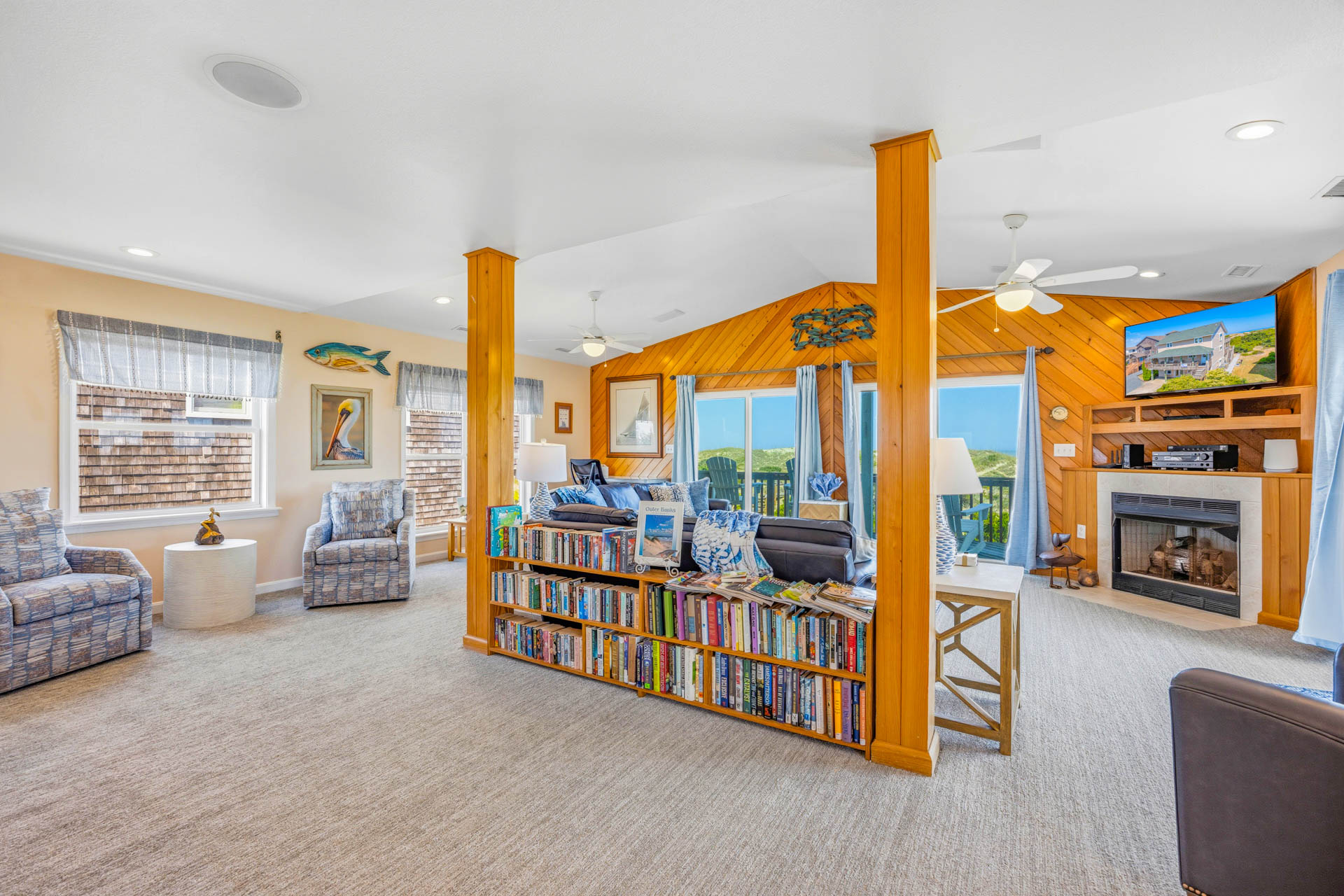 Surf Or Sound Realty 636 Changes In Attitude Avon Great Room 7
