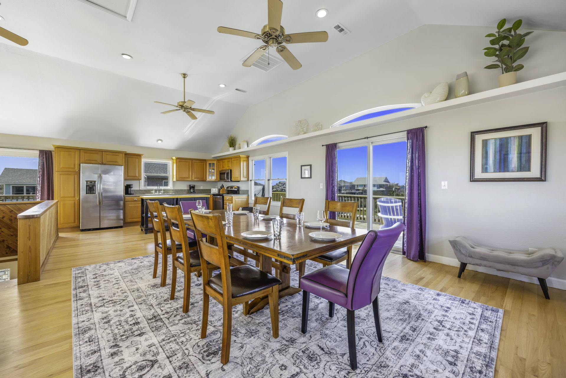 Surf Or Sound Realty 743 Champagne Views Dining Area 5