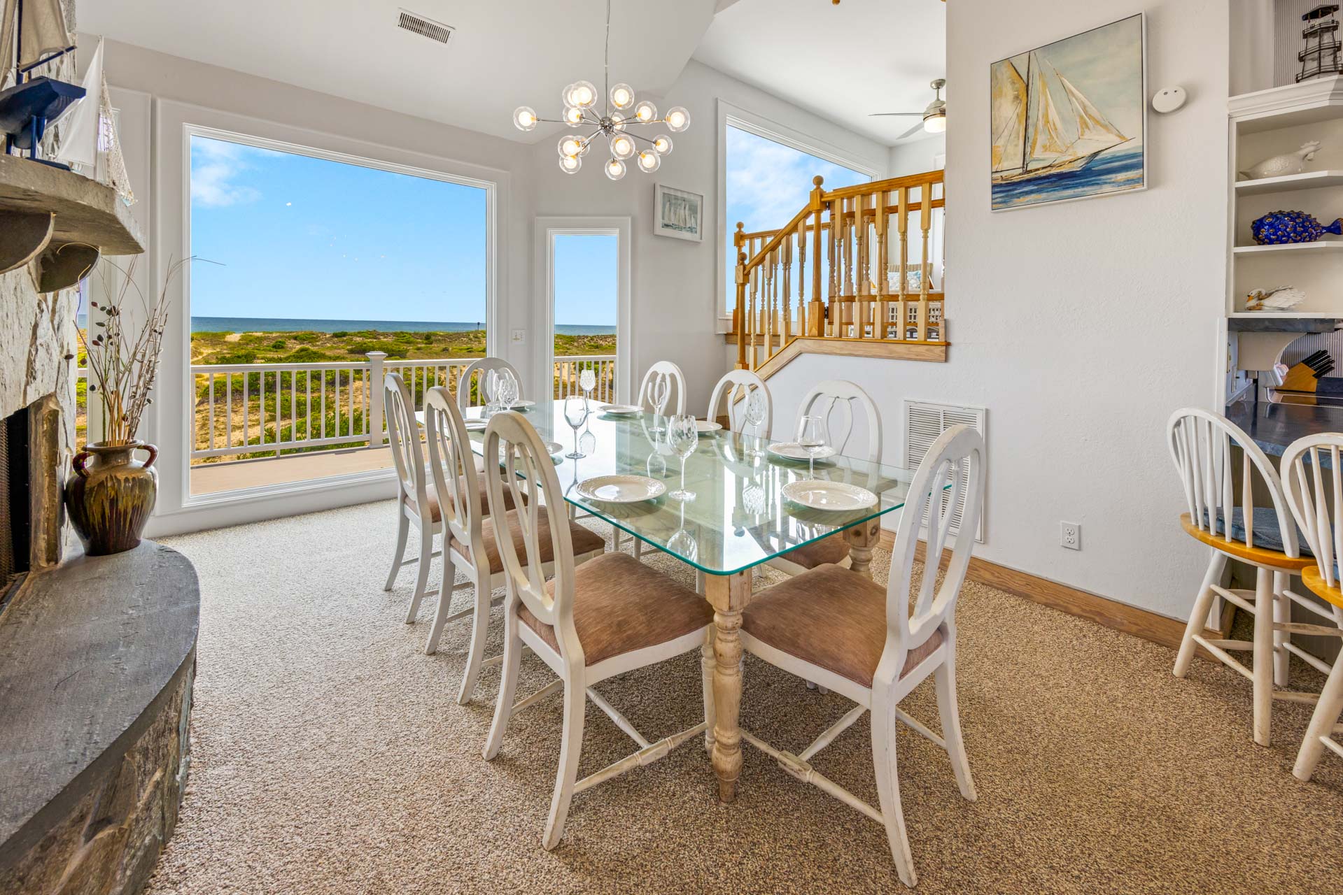 Surf Or Sound Realty 1040 Dolphin's Watch Dining Area 3