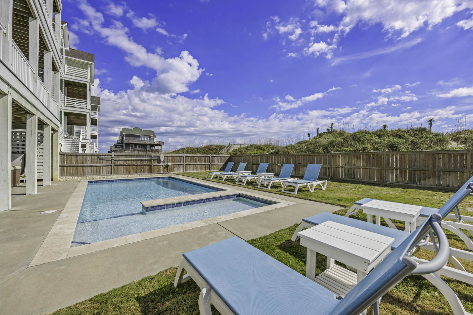 Surf Or Sound Realty 1217 Aqua Sol Pool Area 4