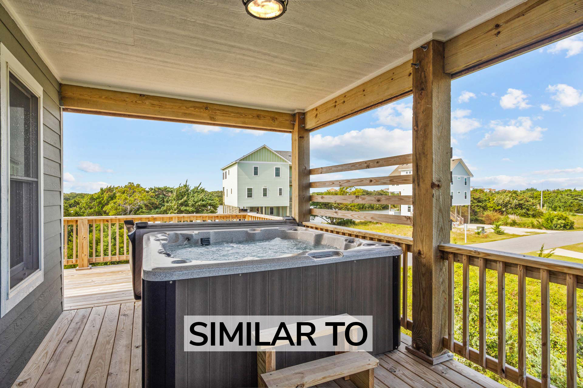 10 Surf Or Sound Realty 159 Barefoot Salty Hot Tub 2 Similar To