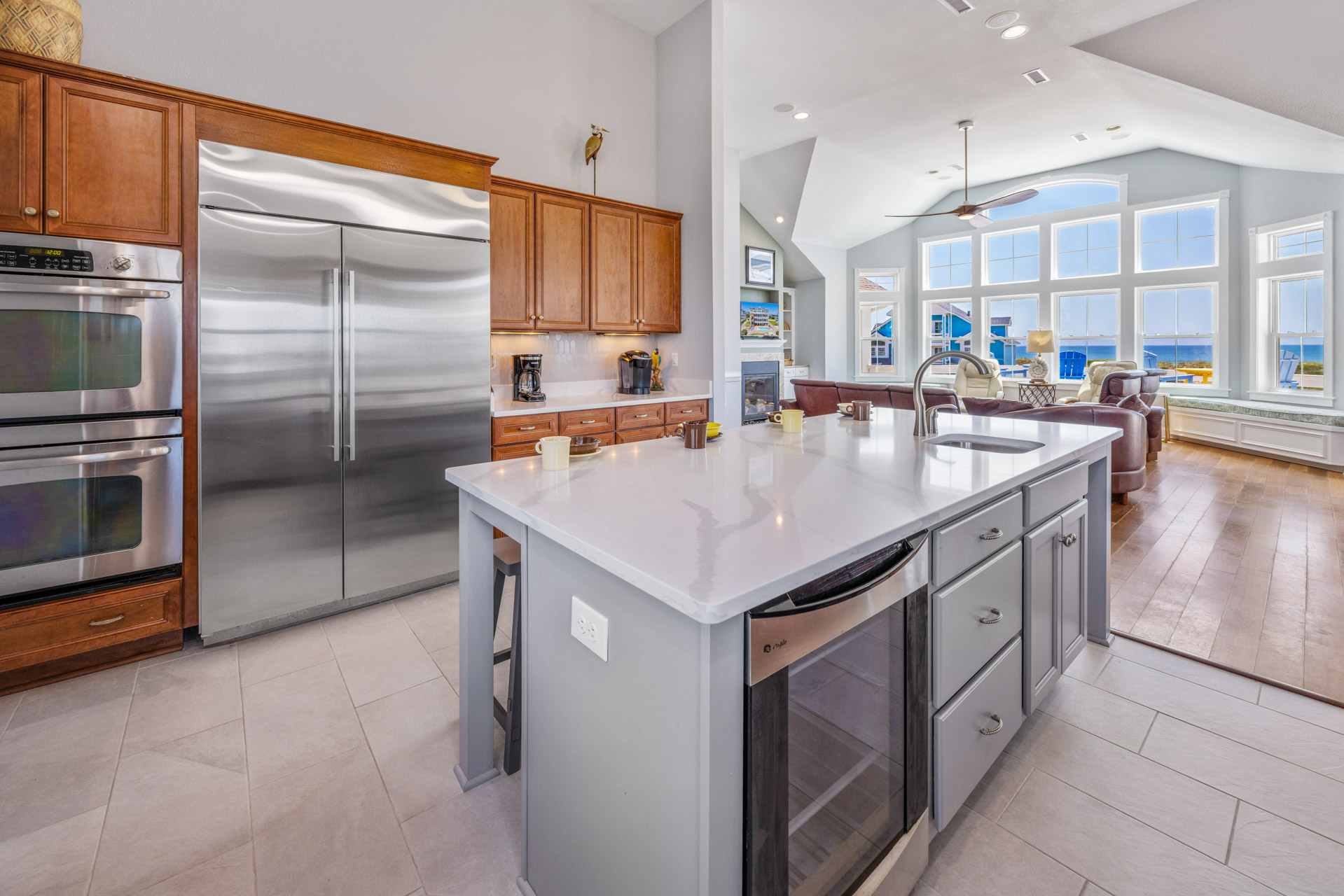 Surf Or Sound Realty 685 Shooting Star Kitchen 4